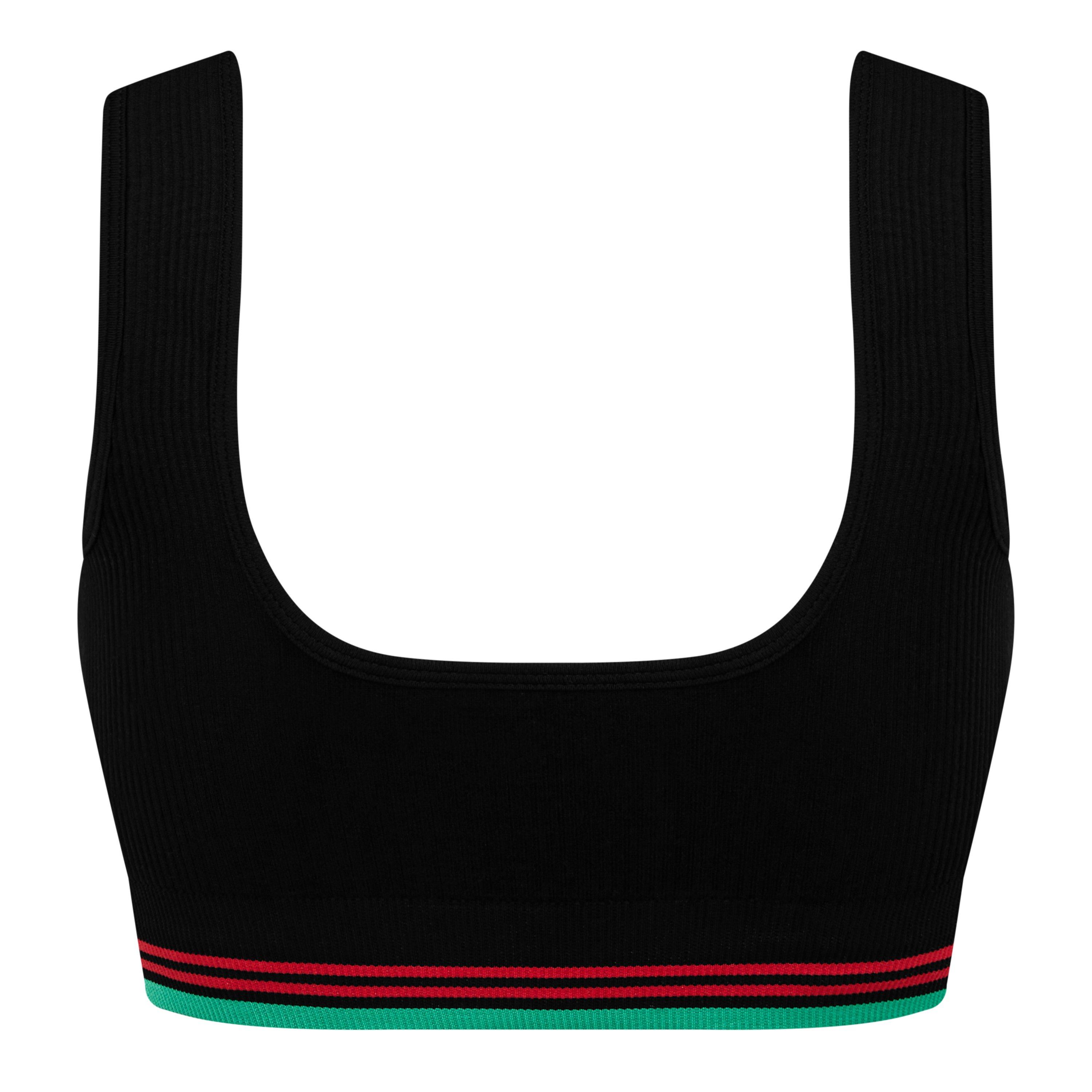 Black - Casablanca - Women's Logo Nylon Seamless Cropped Vest - 8