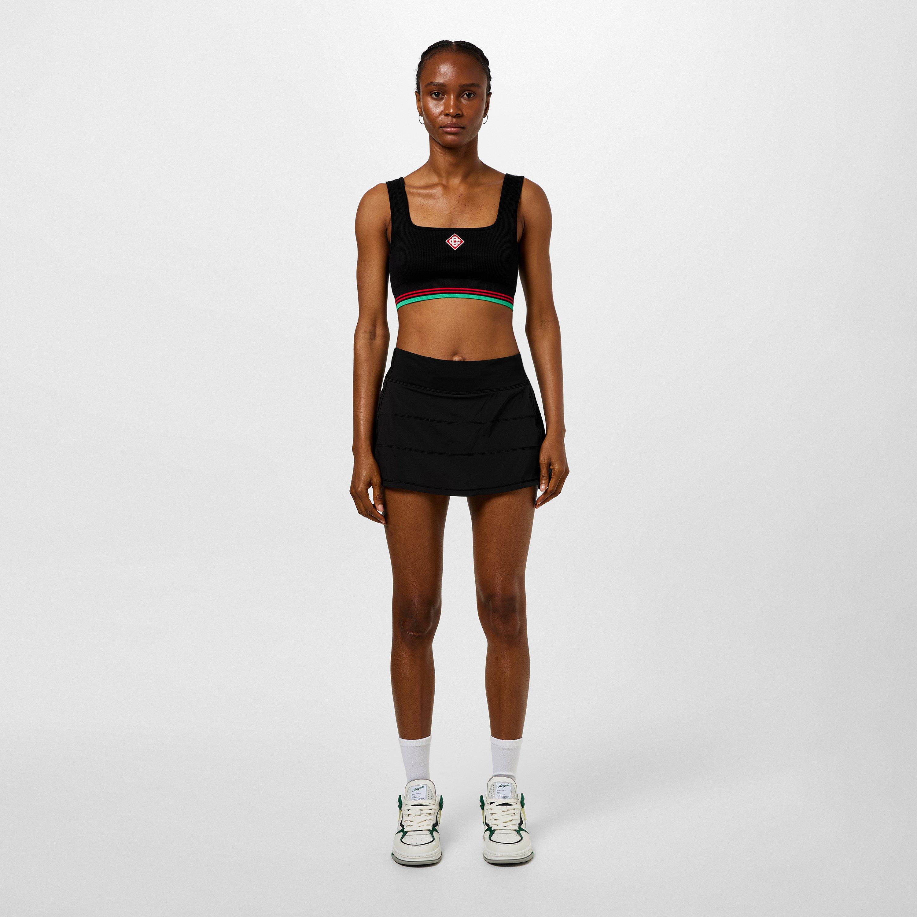 Black - Casablanca - Women's Logo Nylon Seamless Cropped Vest - 5