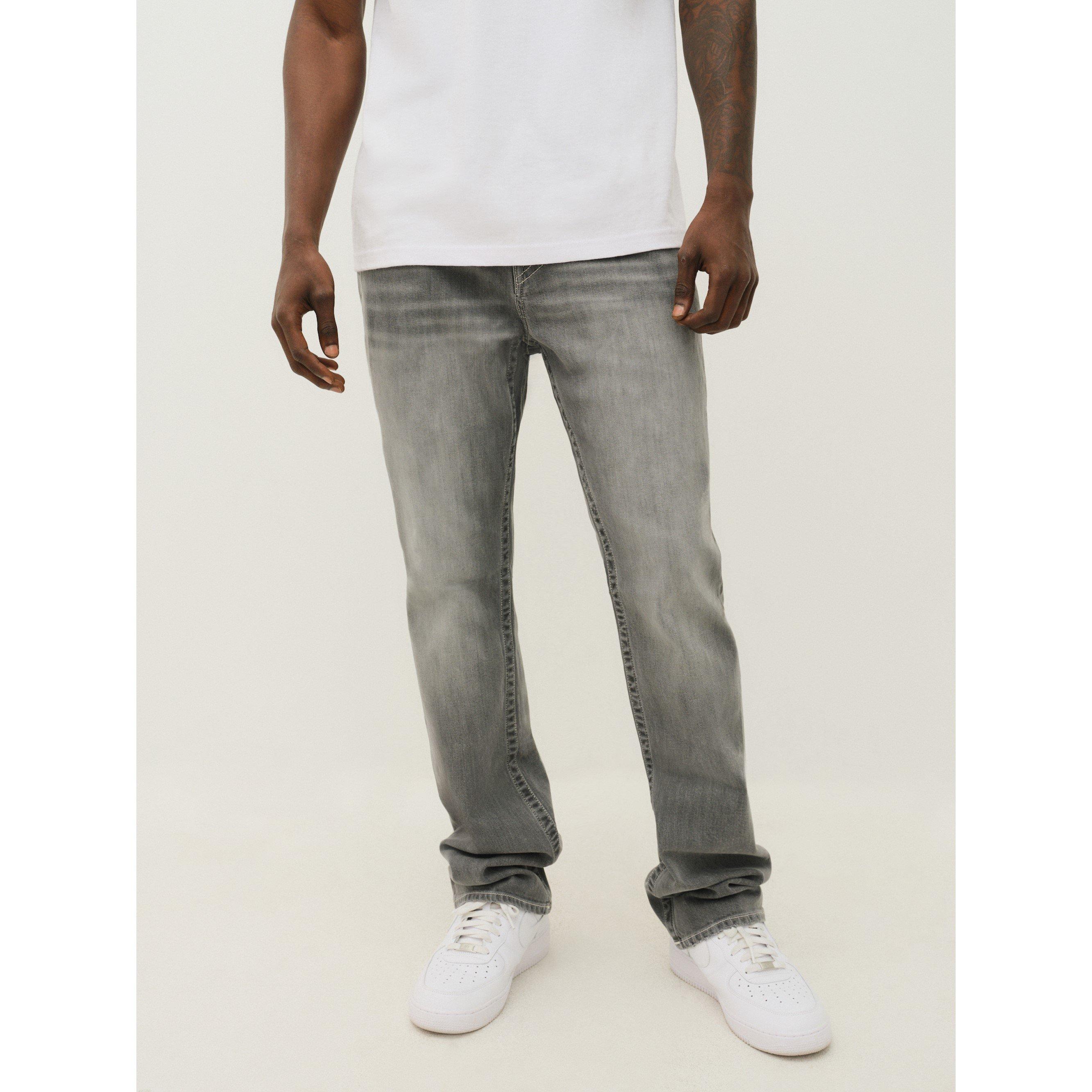 IFDG Chalk Grey - True Religion - Men's Ricky Straight Leg Jeans - 1