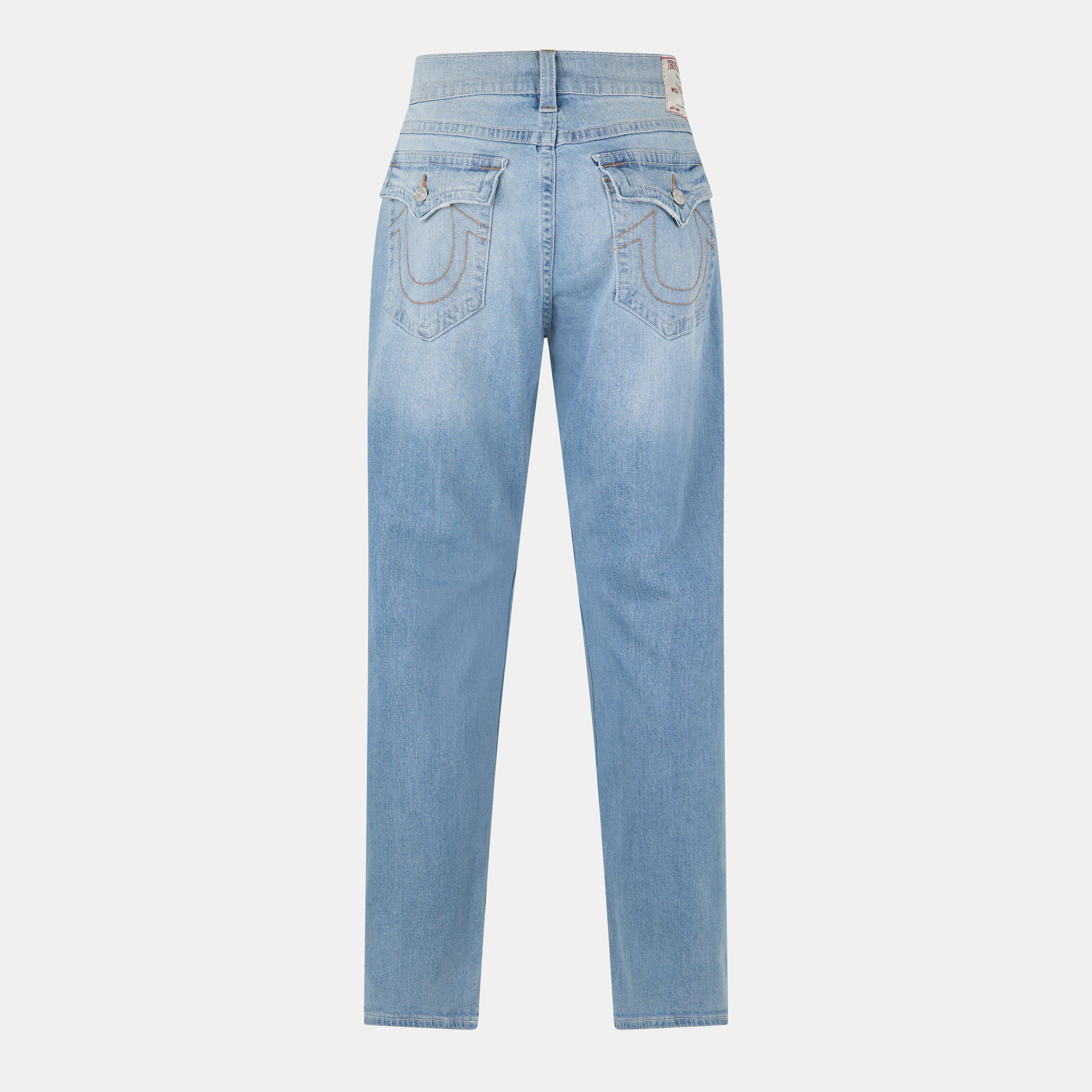 IXFSM Med Wash - True Religion - Men's Ricky Straight Leg Jeans - 2