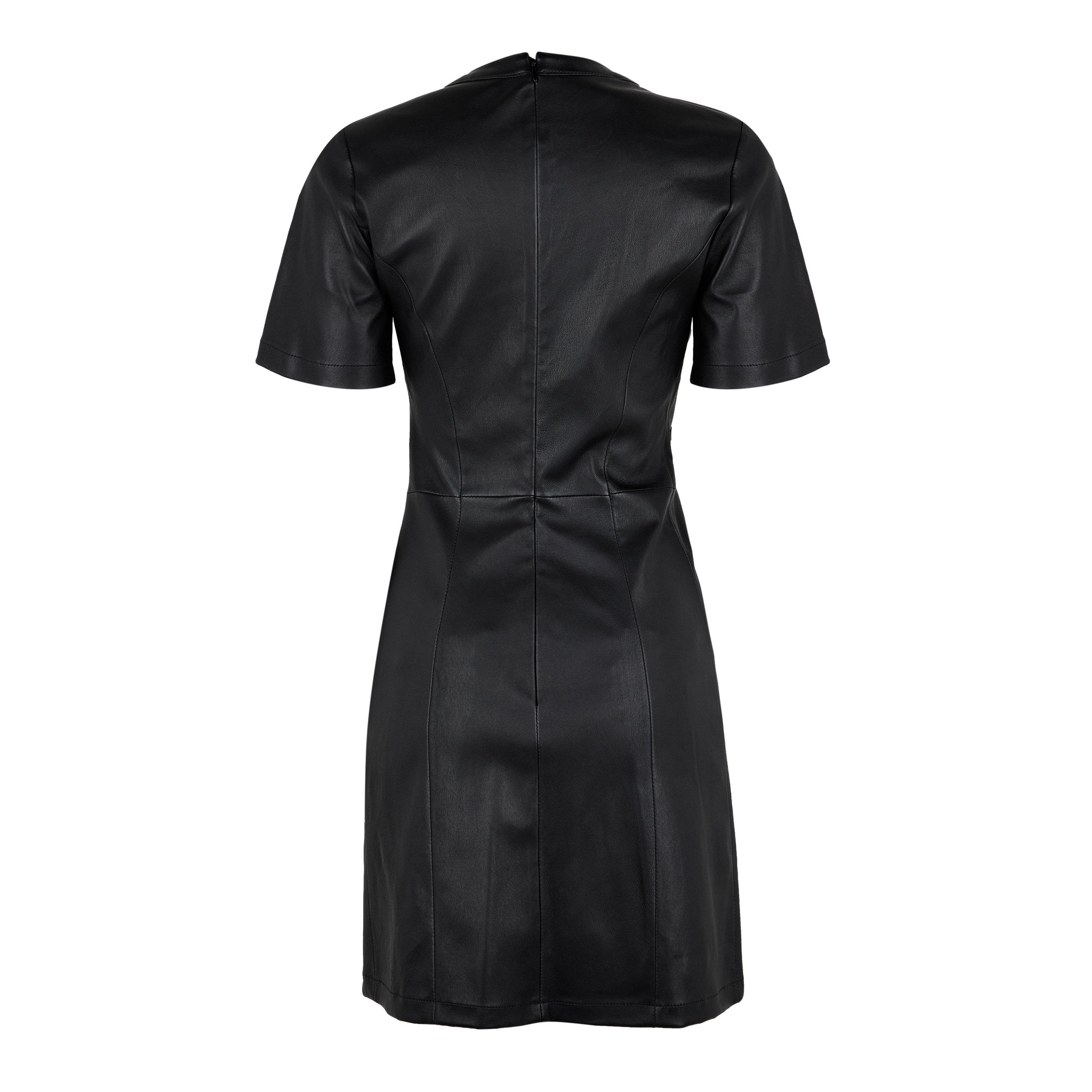 Black - Rabanne - Short Gathered Dress - 6