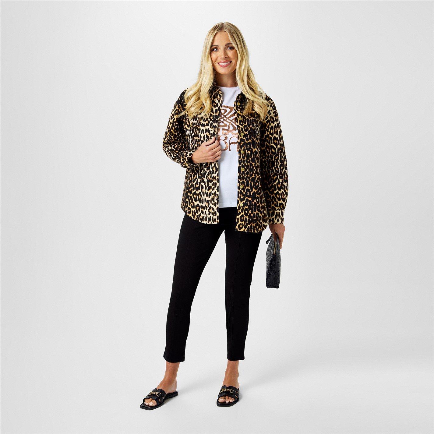 Leopard - Biba - Denim Shirt - 2