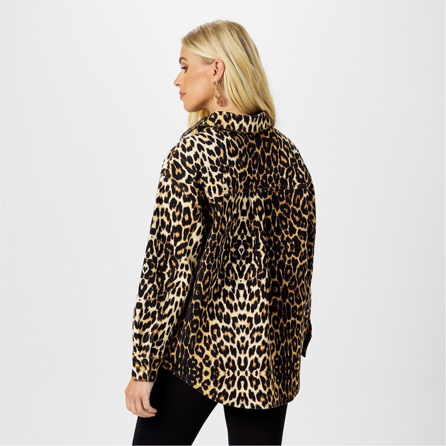 Leopard - Biba - Denim Shirt - 4