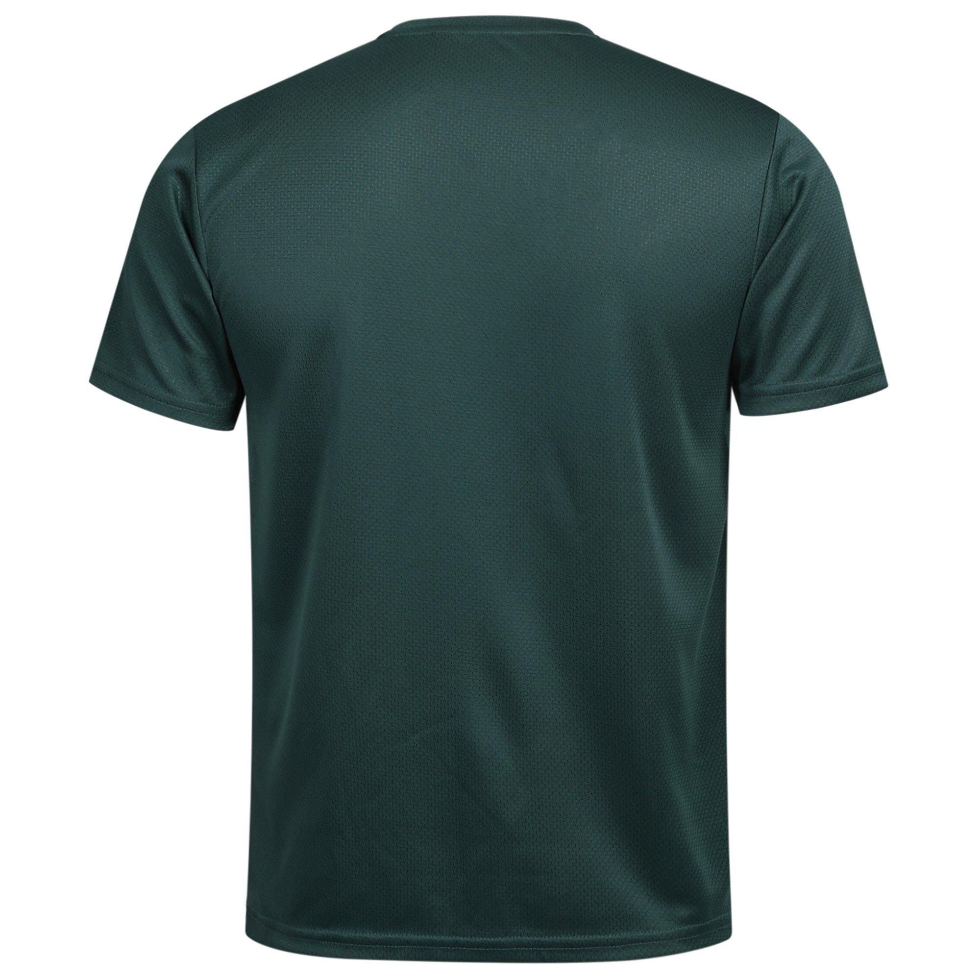 Dark Green - Li Ning - LiNing Mens Freestyle T-Shirts - 2