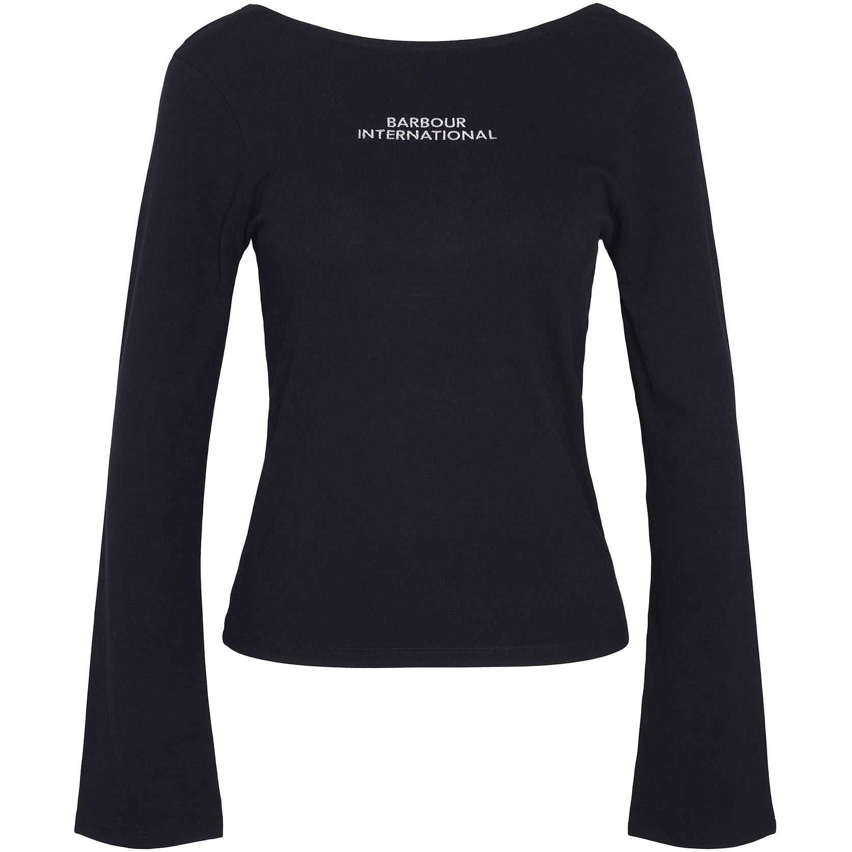 Black - Barbour International - Long-Sleeved T-Shirt - 5