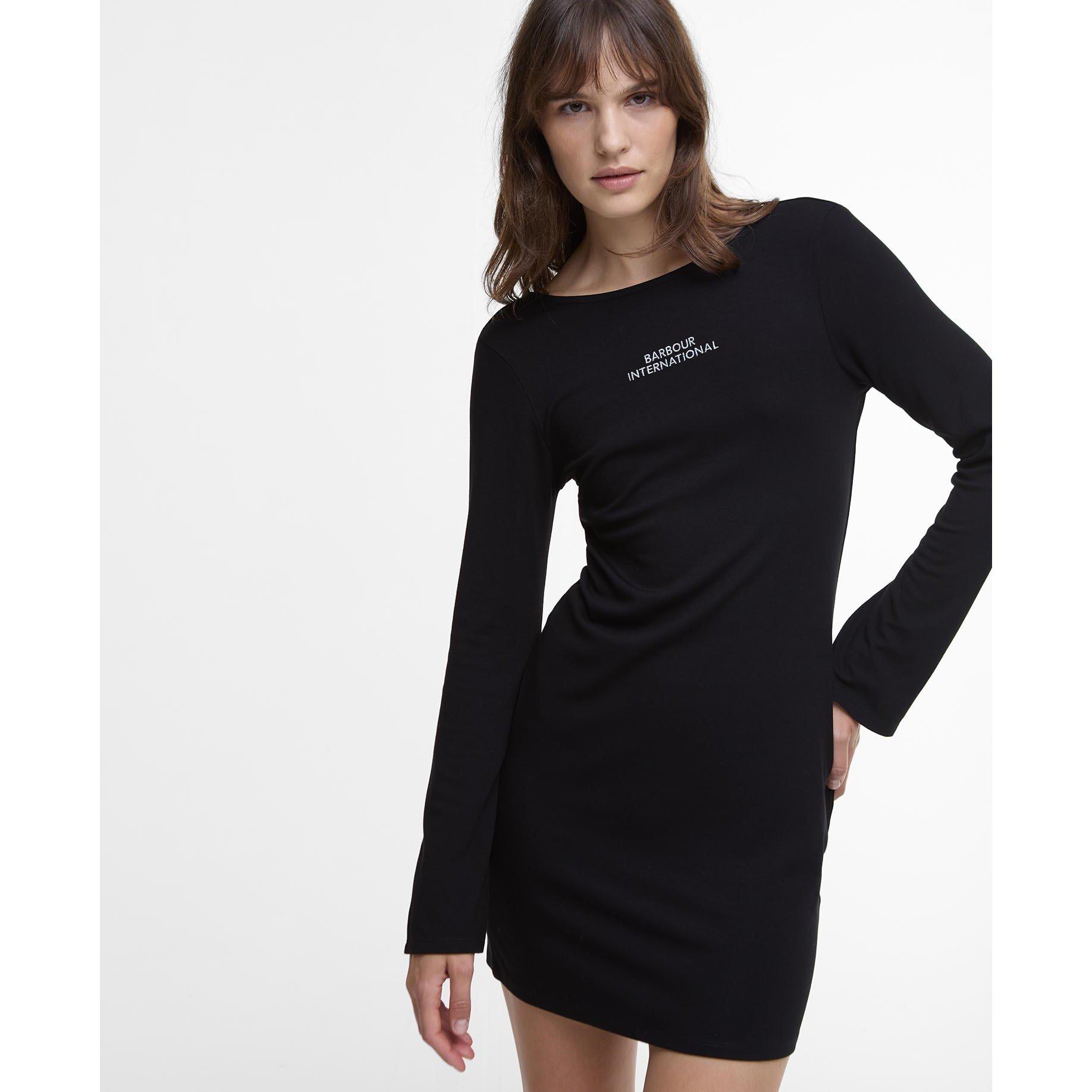 Black - Barbour International - Kaylee Mini Dress - 4