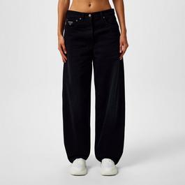 Prada Wide Leg Jeans