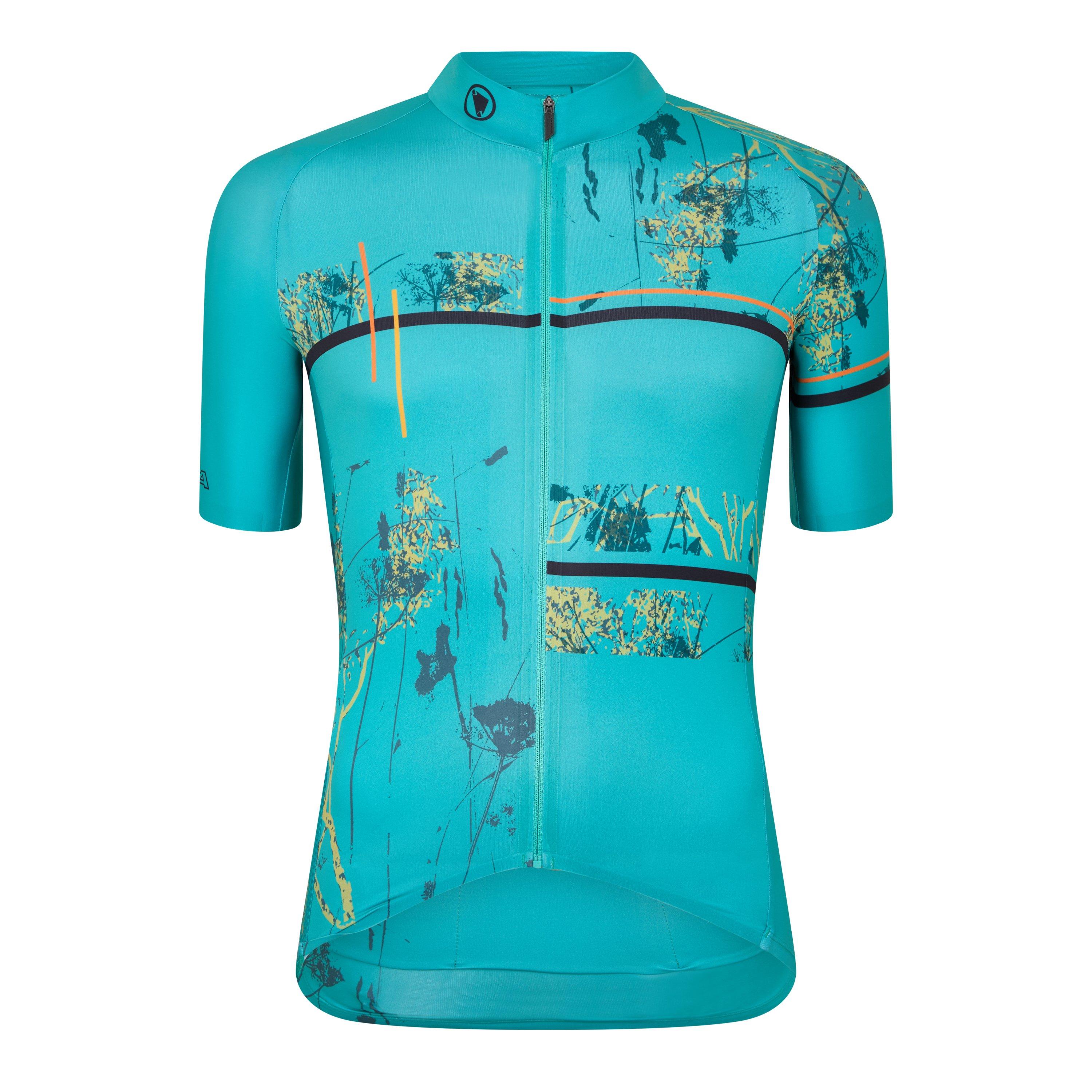 Blue - Endura - Ltd Outdoor Trail Short Sleeve Jersey Ladies - 1