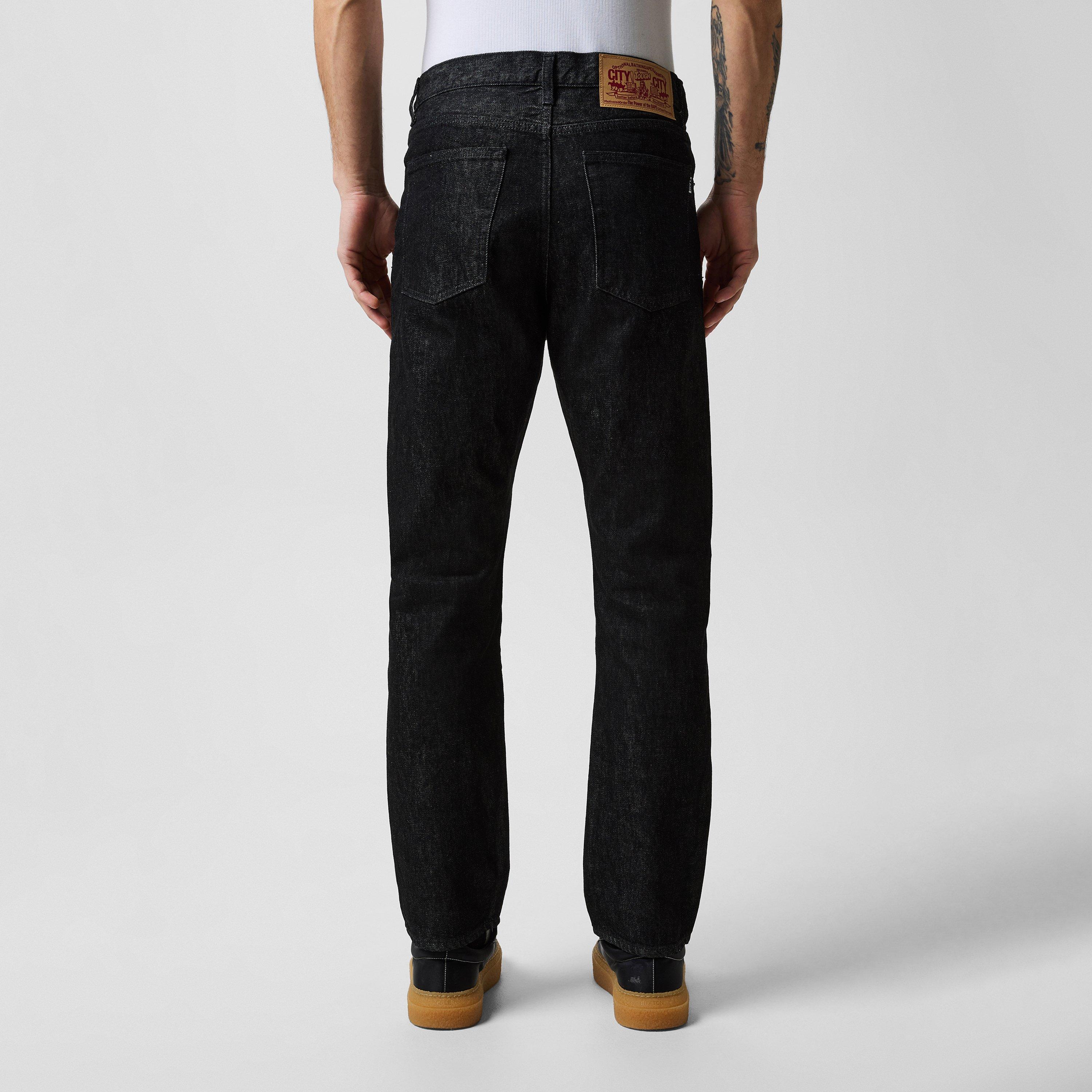 Black - A Bathing Ape - Shark 13oz Denim Jeans - 3