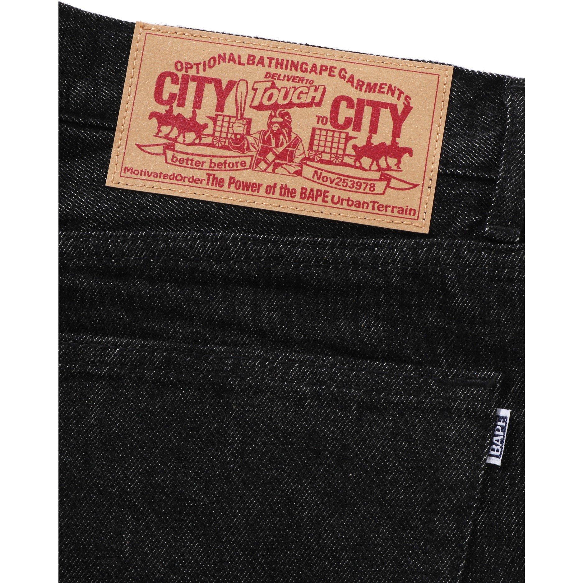 Black - A Bathing Ape - Shark 13oz Denim Jeans - 5