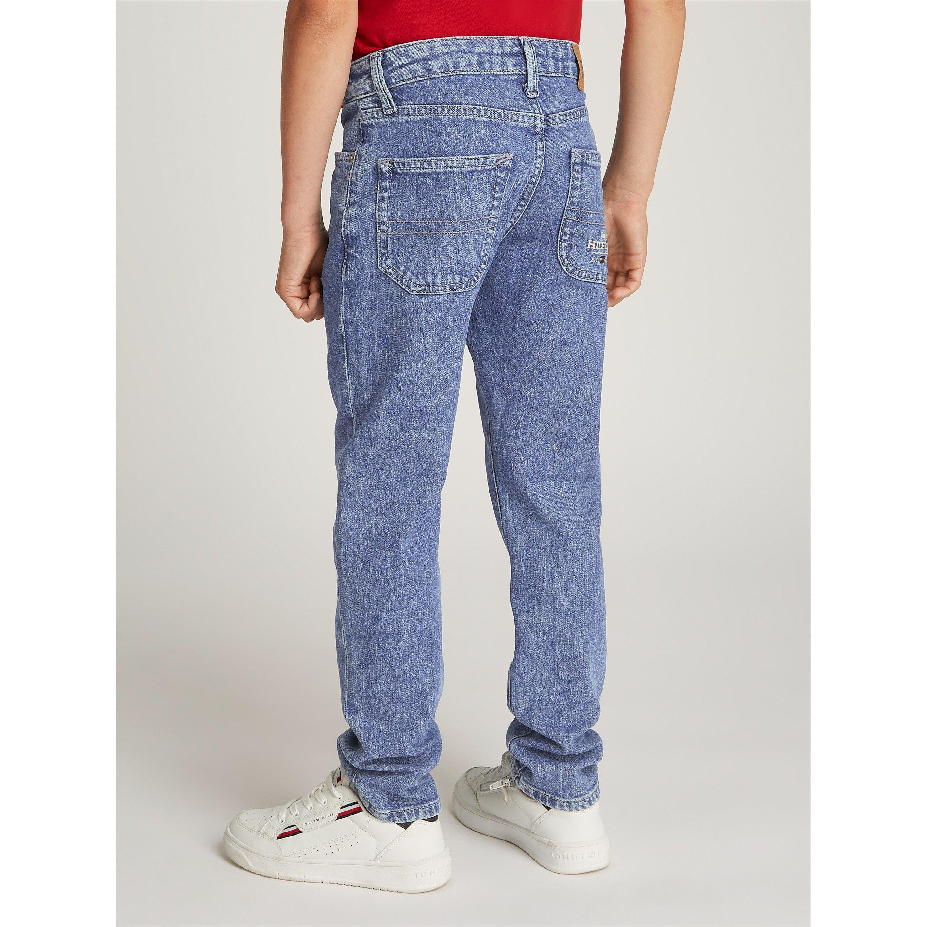 Zout Peper 1BJ - Tommy Hilfiger - Kids' Modern Salt and Pepper Straight Leg Jeans - 3