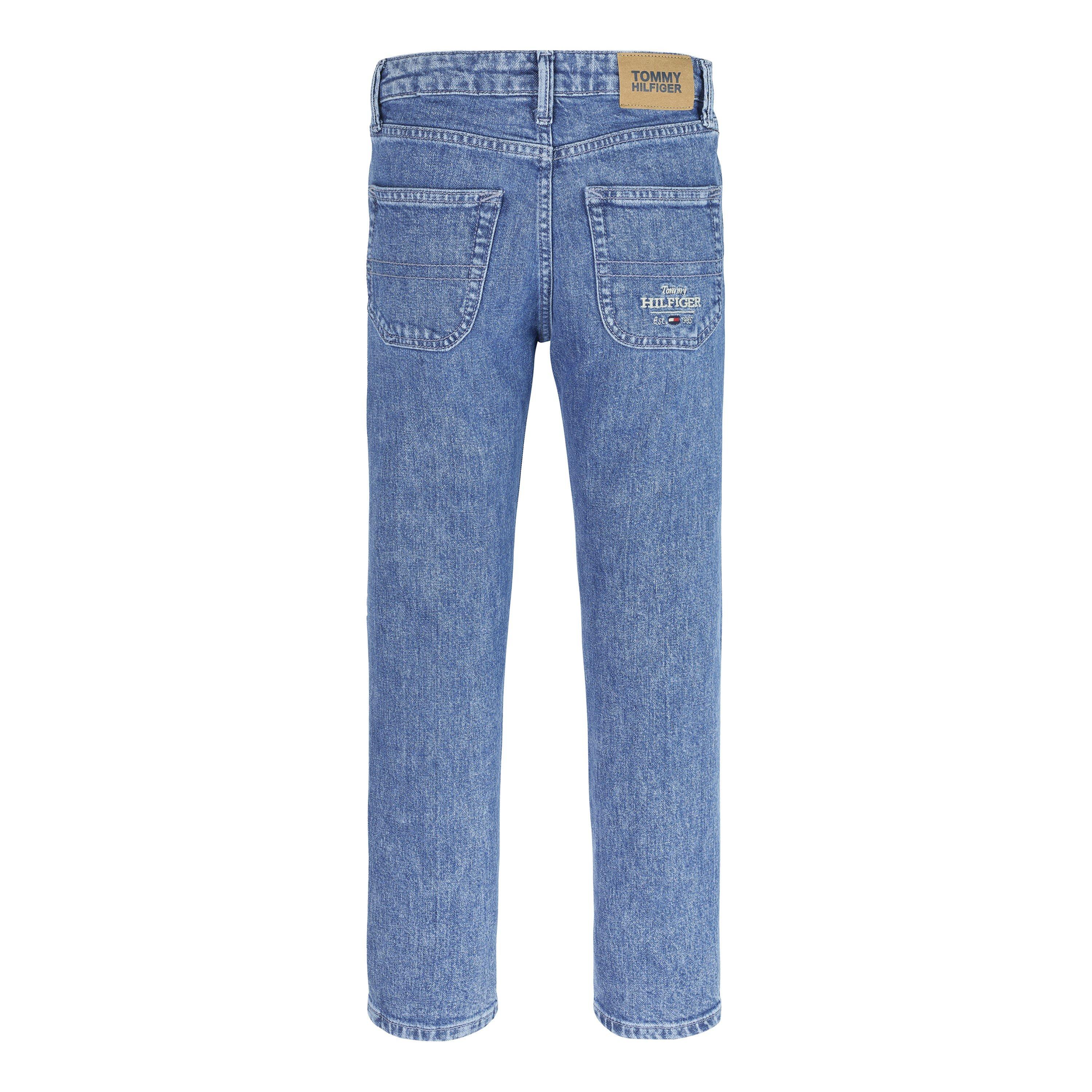 Zout Peper 1BJ - Tommy Hilfiger - Kids' Modern Salt and Pepper Straight Leg Jeans - 5