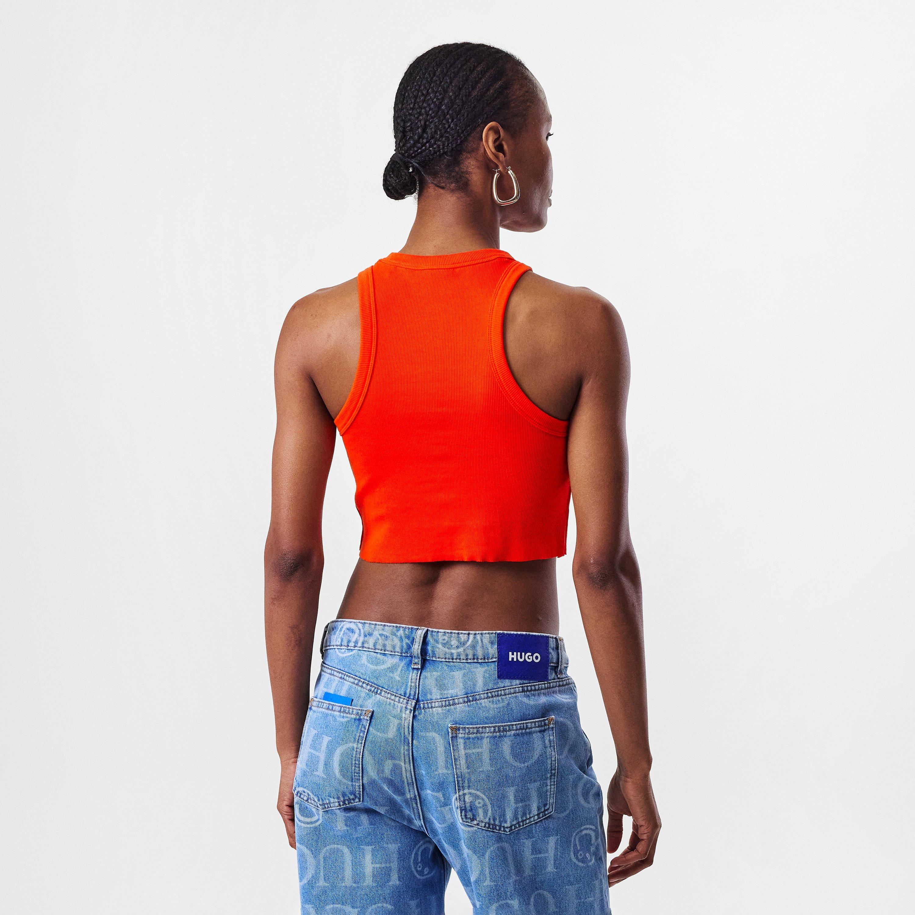 Med Orange - Hugo - Crop Tops - 4