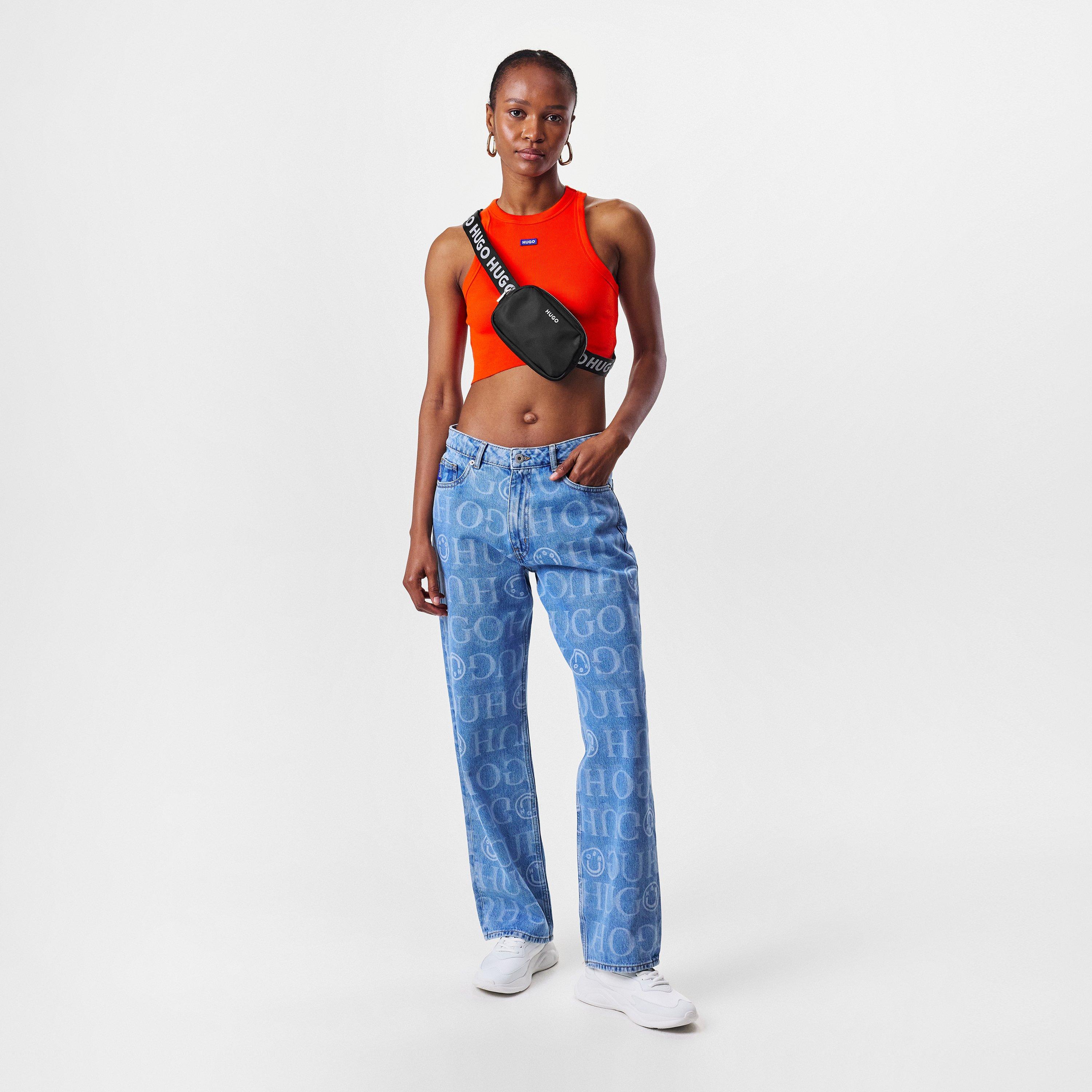 Med Orange - Hugo - Crop Tops - 6