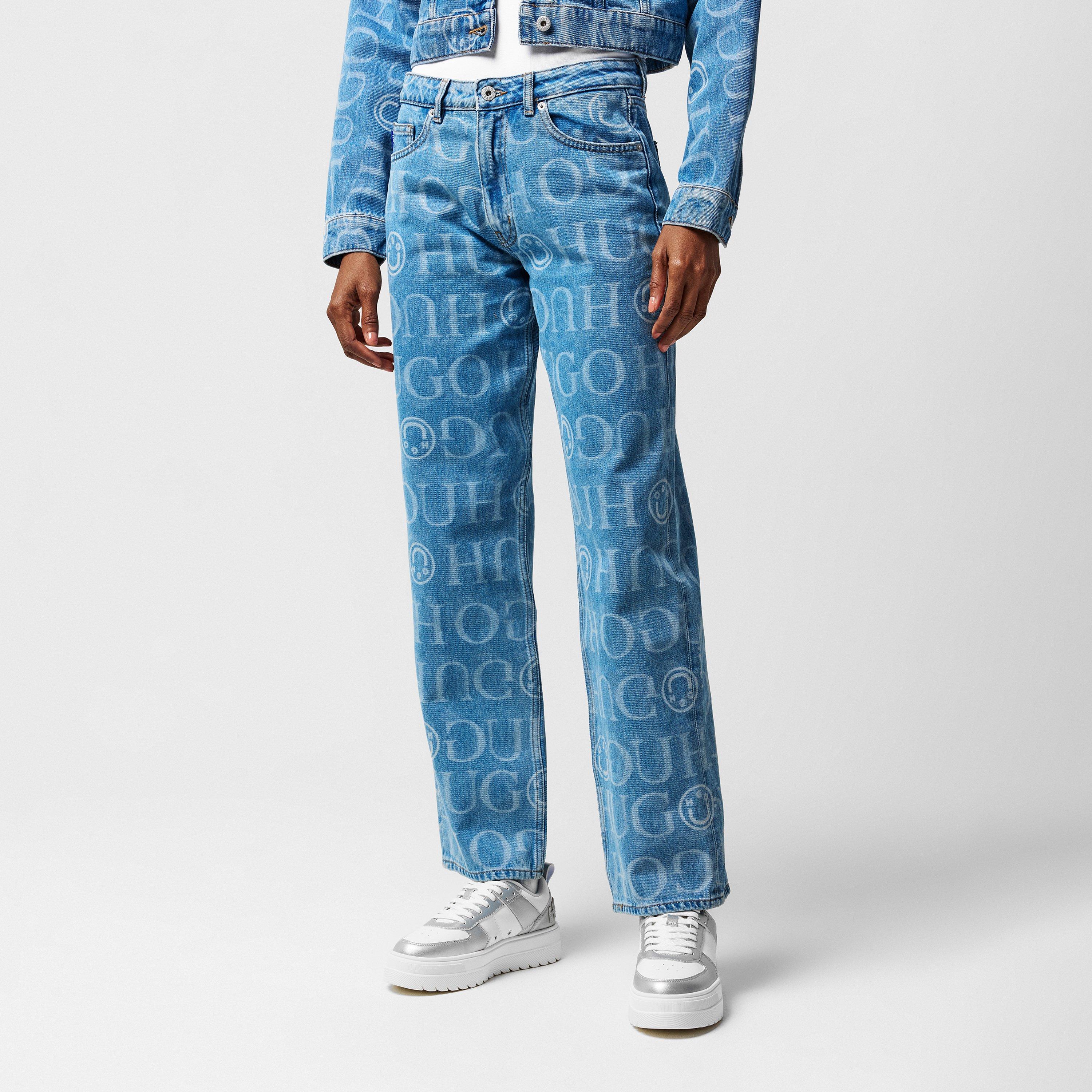 Open Misc - Hugo - Elyah Straight Jeans Womens - 3