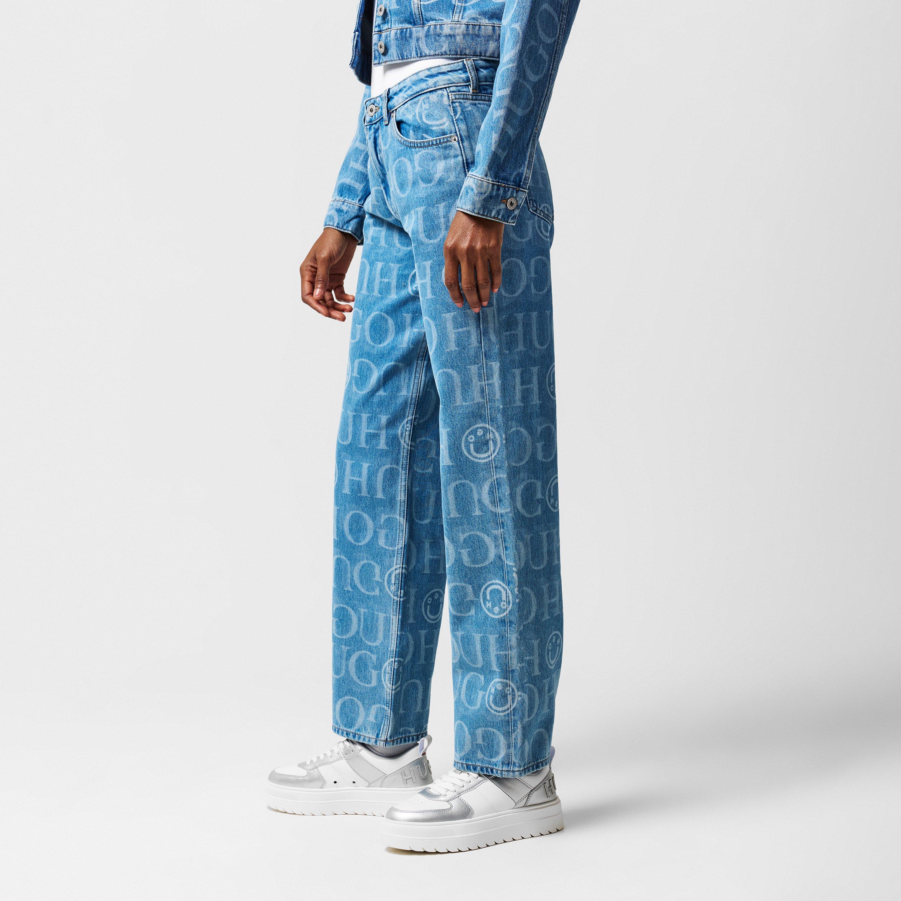 Open Misc - Hugo - Elyah Straight Jeans Womens - 4