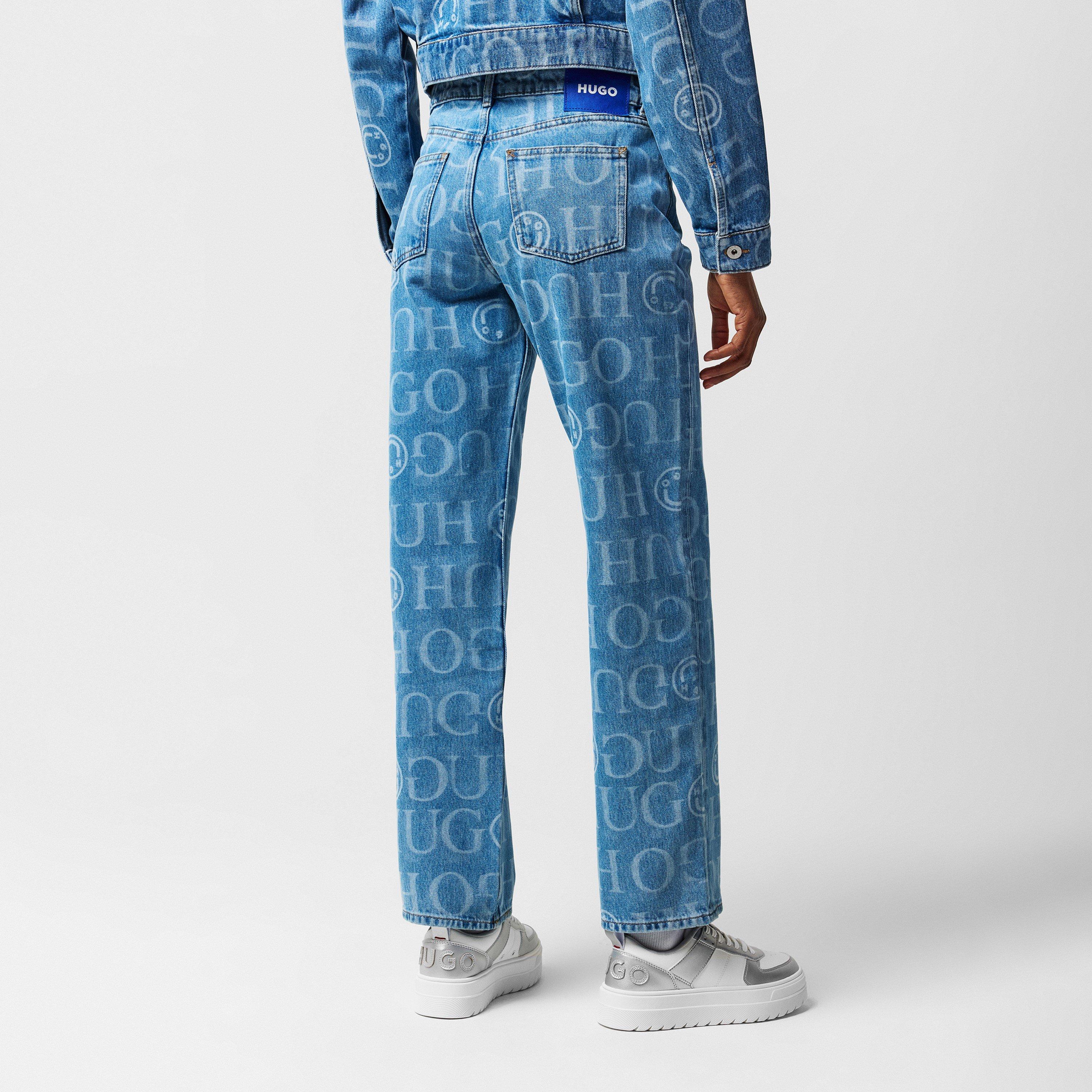 Open Misc - Hugo - Elyah Straight Jeans Womens - 5