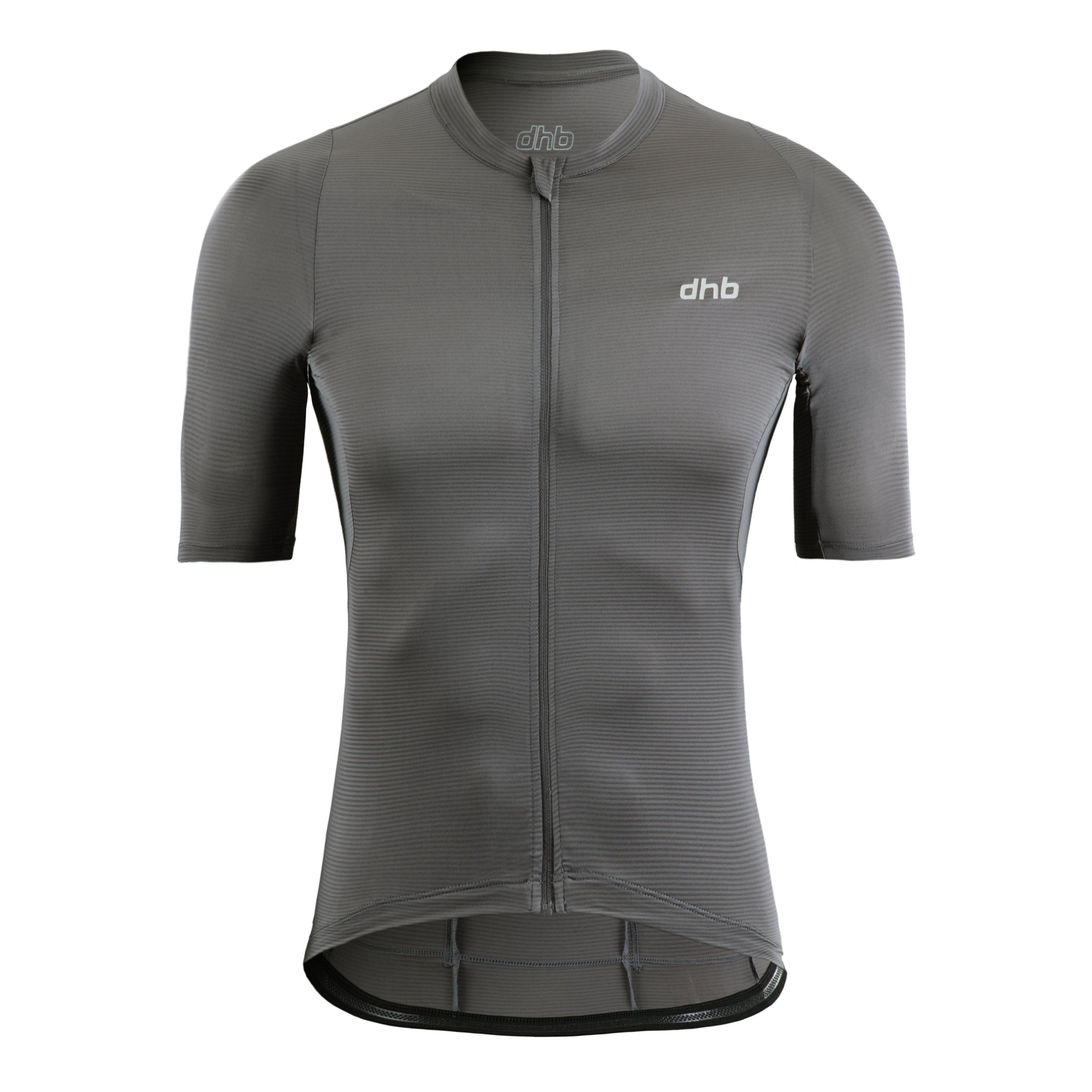 Dhb Men's Aeron Short Sleeve Jersey 3.0 - Steel Grey - Medium