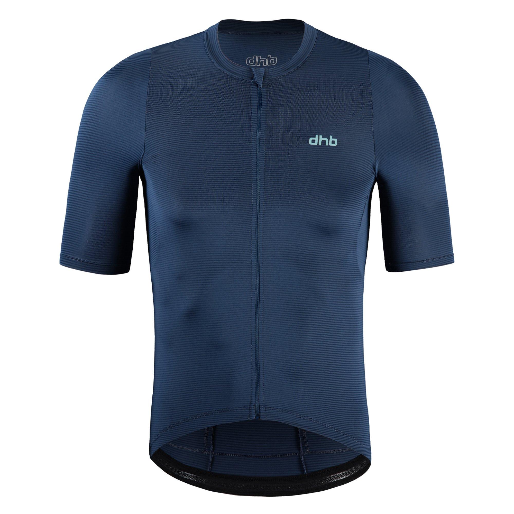 Dark Denim - Dhb - Aeron Mens Short Sleeve Jersey 3.0 - 1