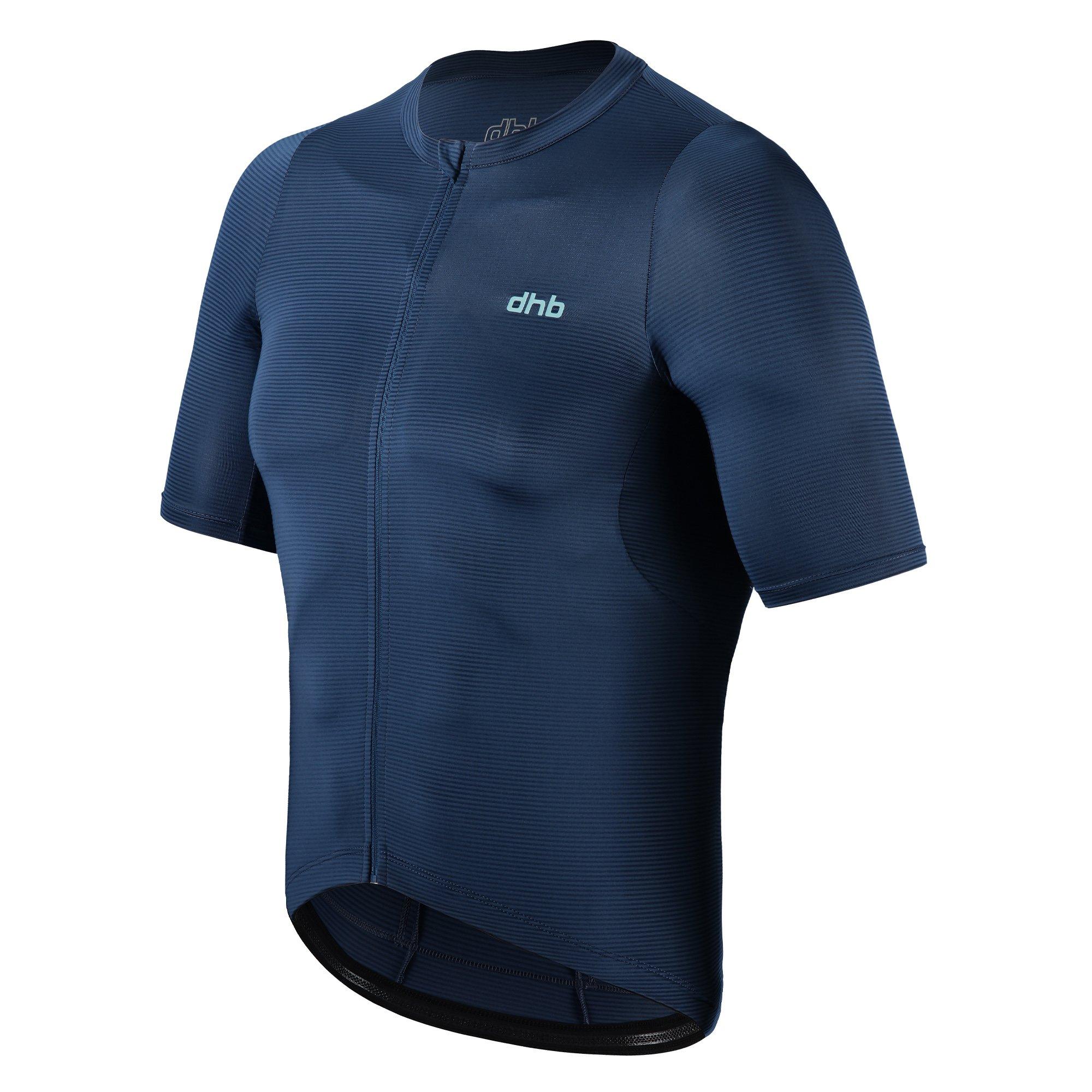 Dark Denim - Dhb - Aeron Mens Short Sleeve Jersey 3.0 - 3