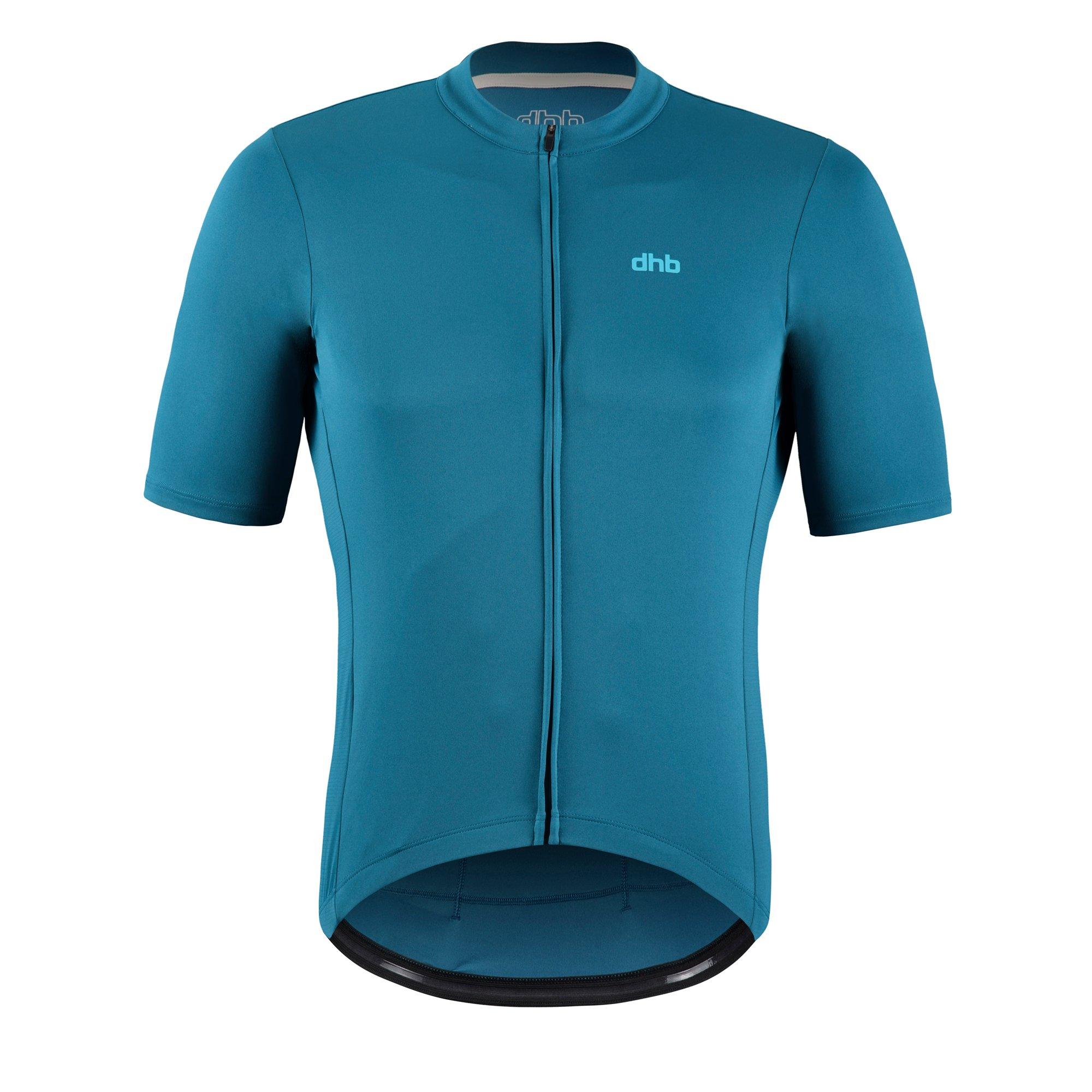 Dhb Men's Blok Classic Short Sleeve Jersey - Ink Blue - Large