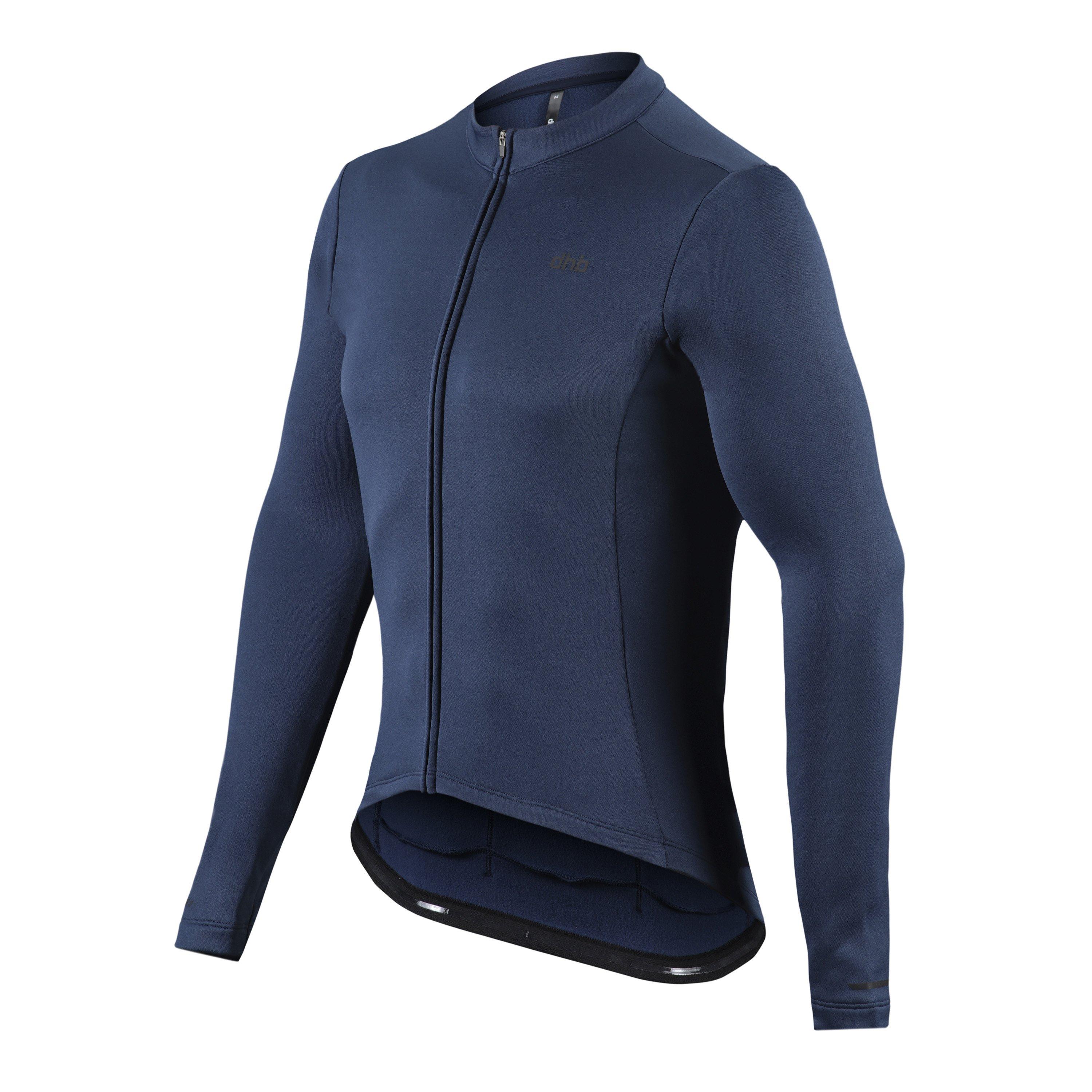Middle Blue - Dhb - Classic Mens Thermal Long Sleeve Jersey - 3