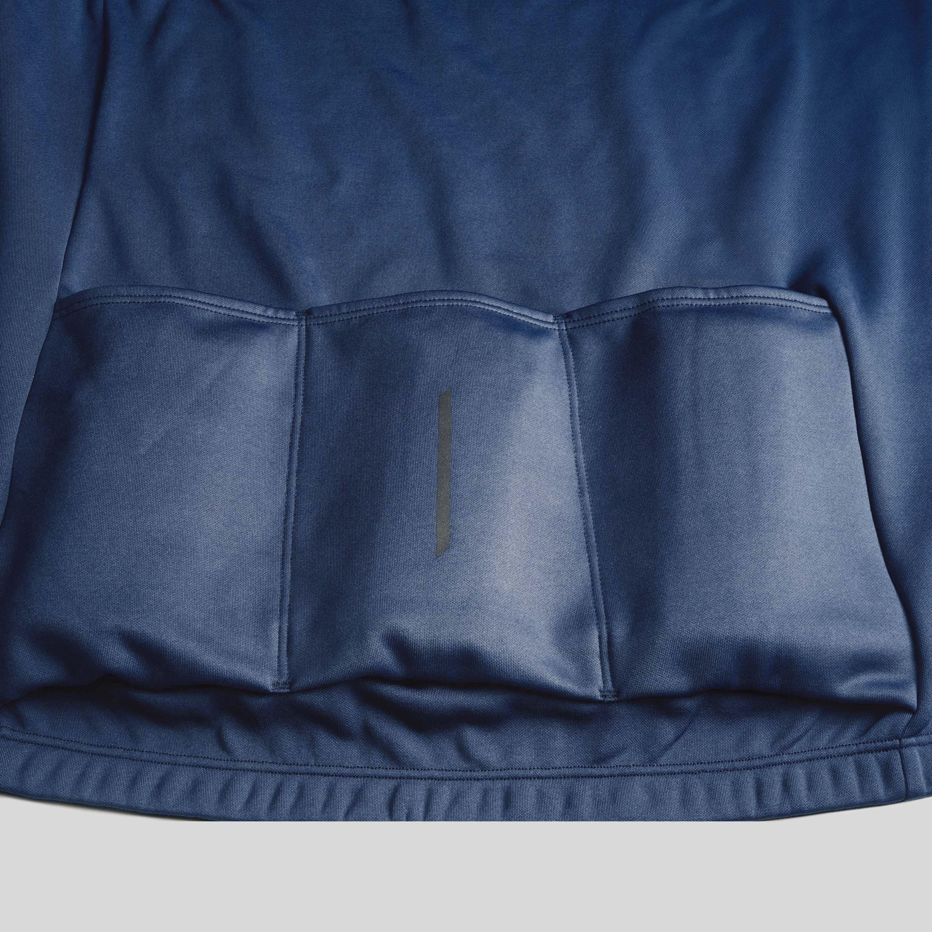 Middle Blue - Dhb - Classic Mens Thermal Long Sleeve Jersey - 5