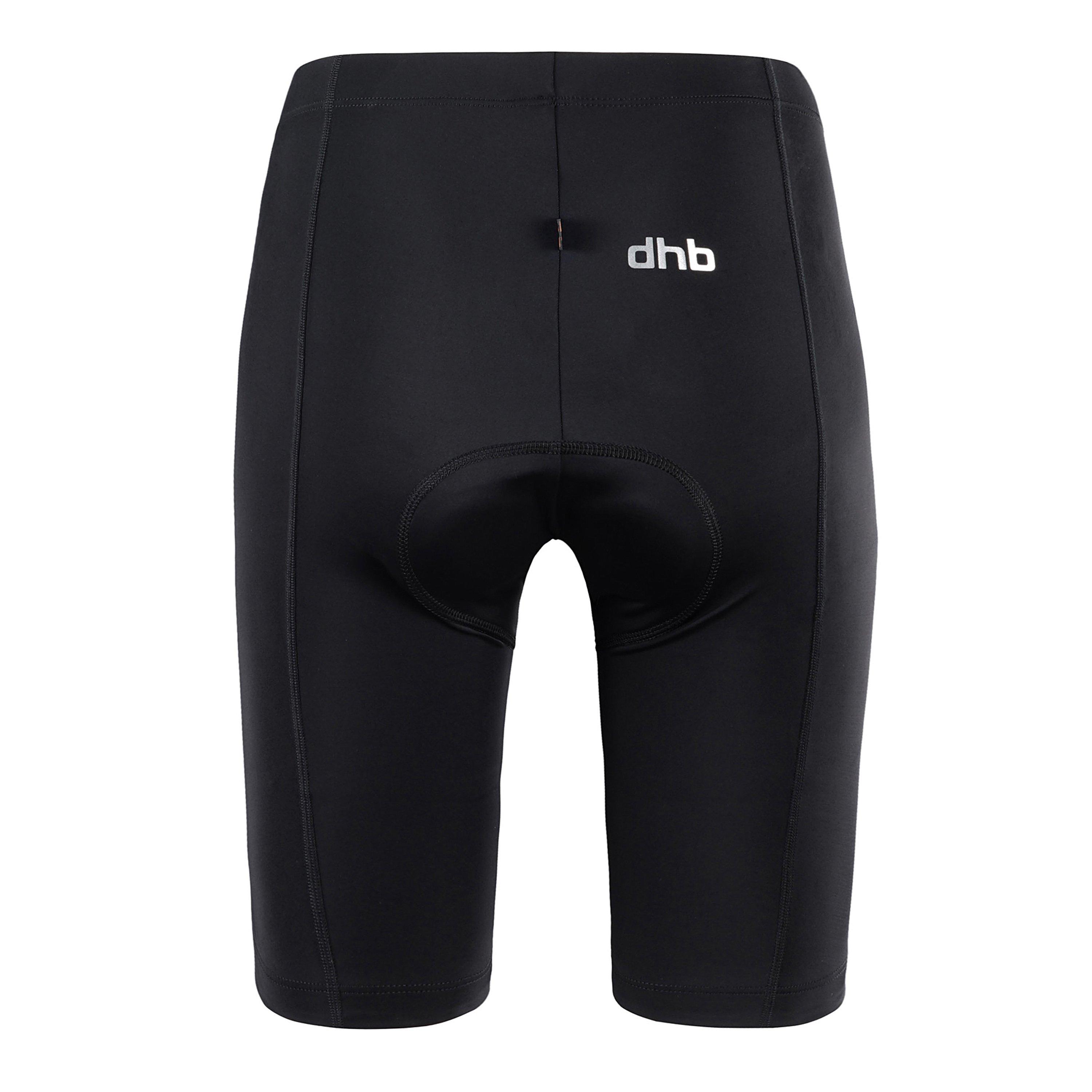 Black - Dhb - dhb Womens Cycle Short - 2