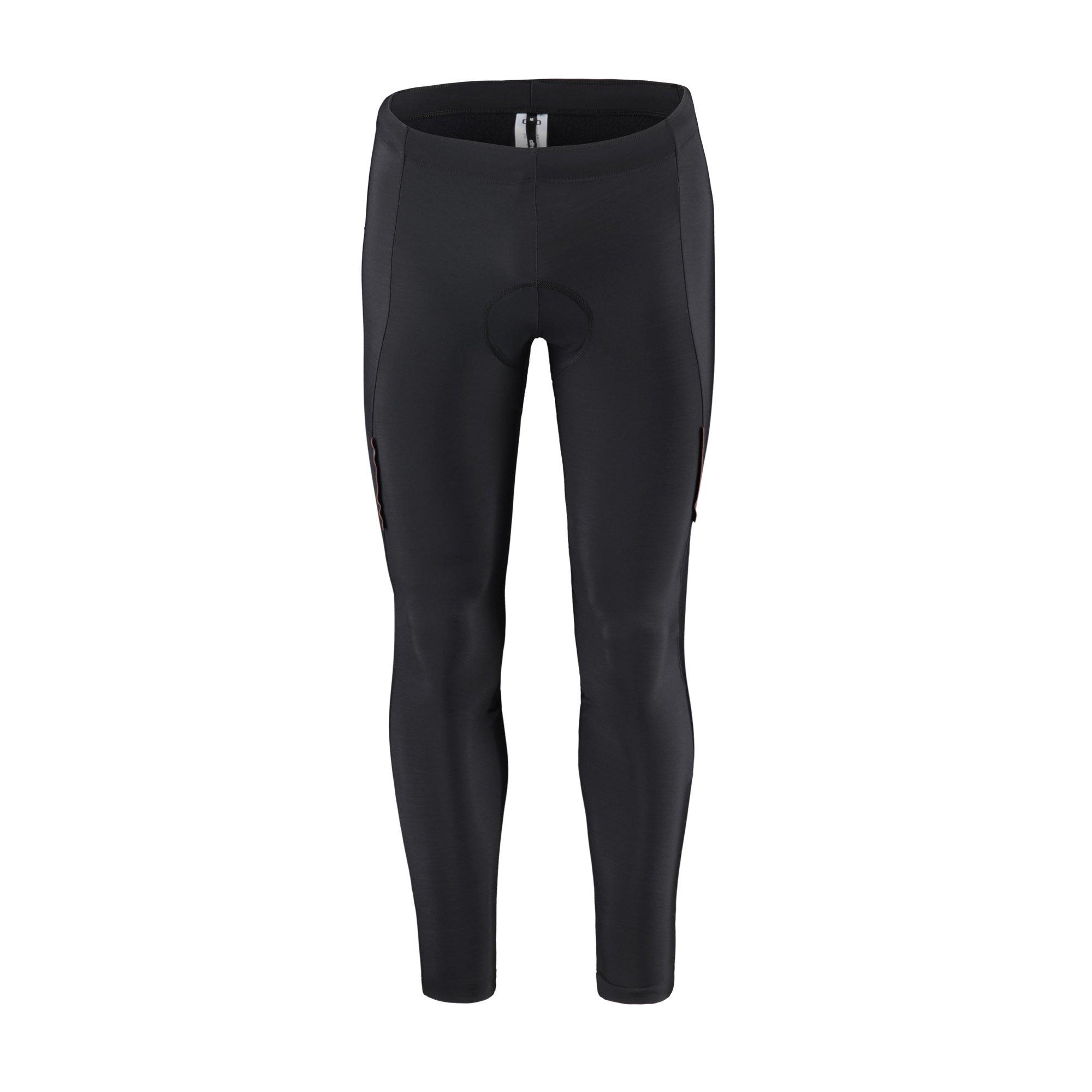 Black - Dhb - Blok Mens Classic Thermal Waist Tights - 1