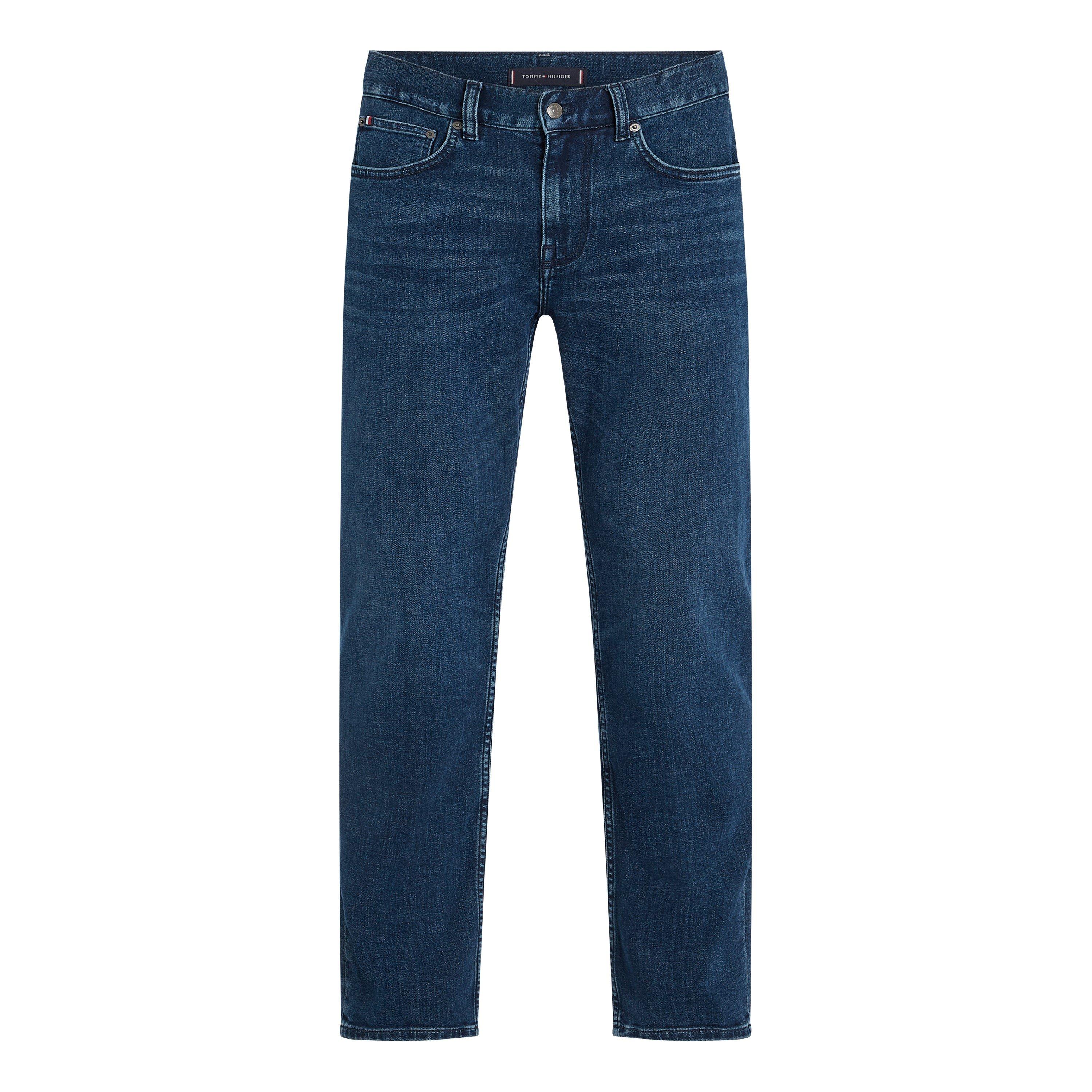 Tommy Hilfiger Men's Denton Whiskered Straight Leg Jeans - Tinted Blue 1Cy - 32W R