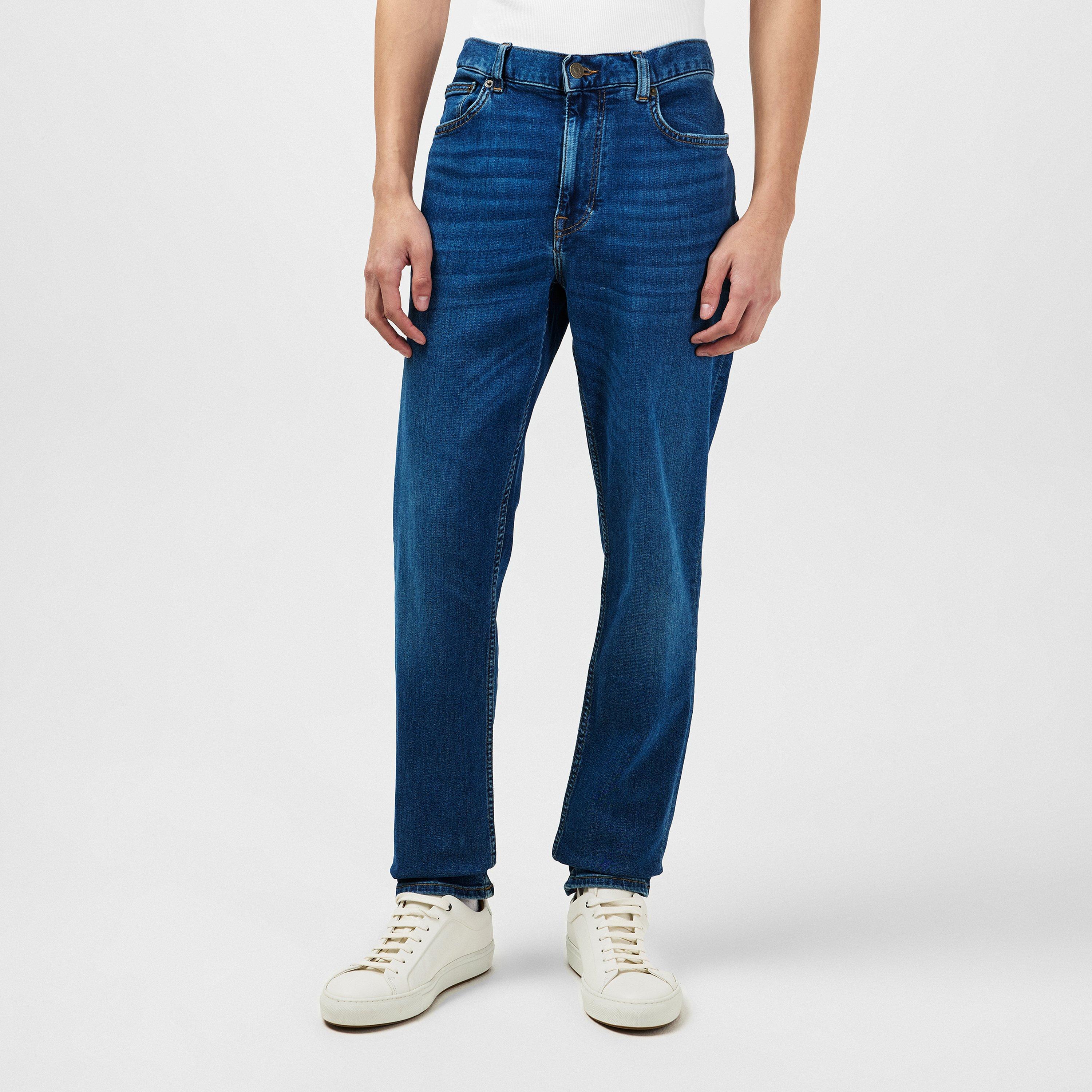 Mid Blue 1CX - Tommy Hilfiger - Bleecker TH Flex Slim Jeans - 3