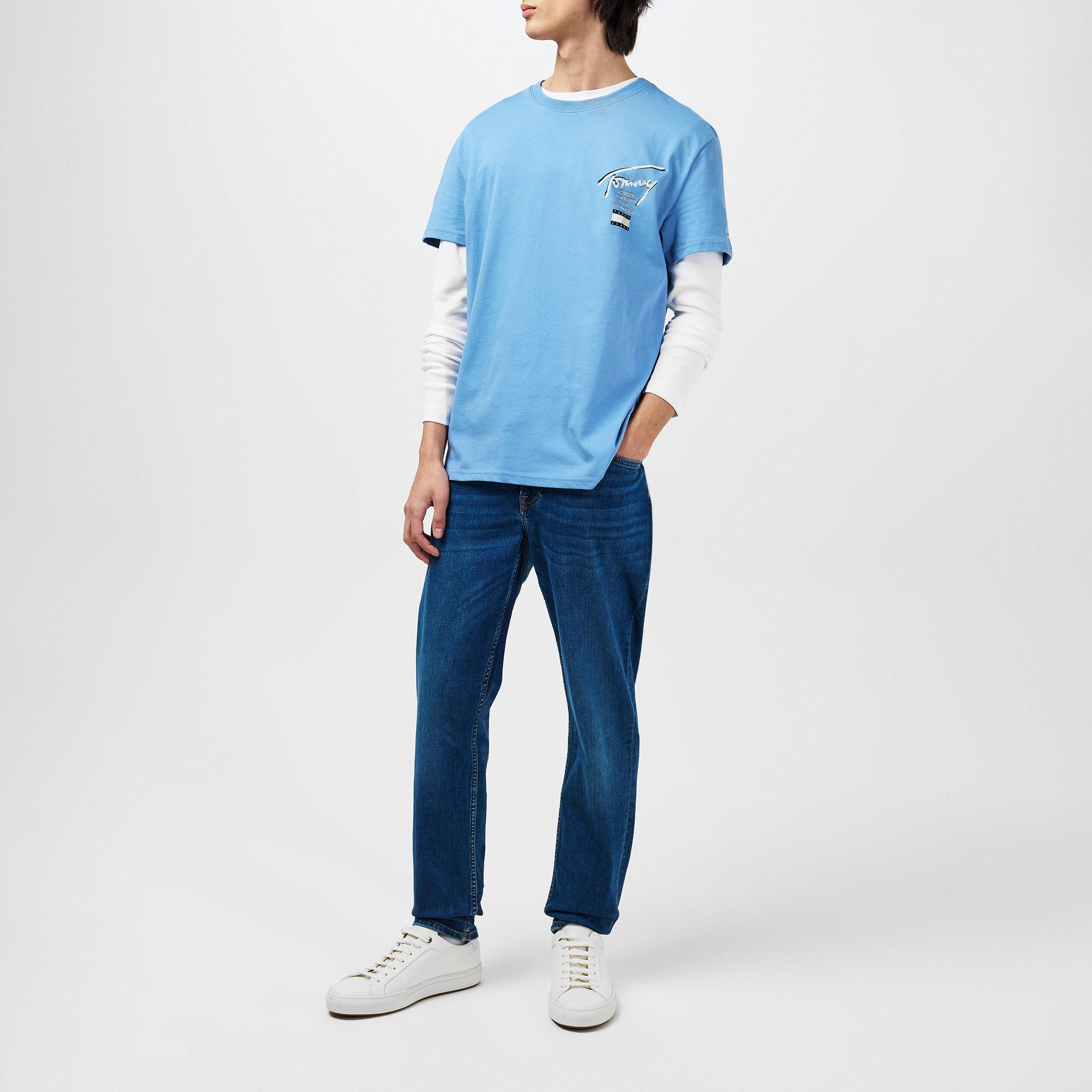 Mid Blue 1CX - Tommy Hilfiger - Bleecker TH Flex Slim Jeans - 6