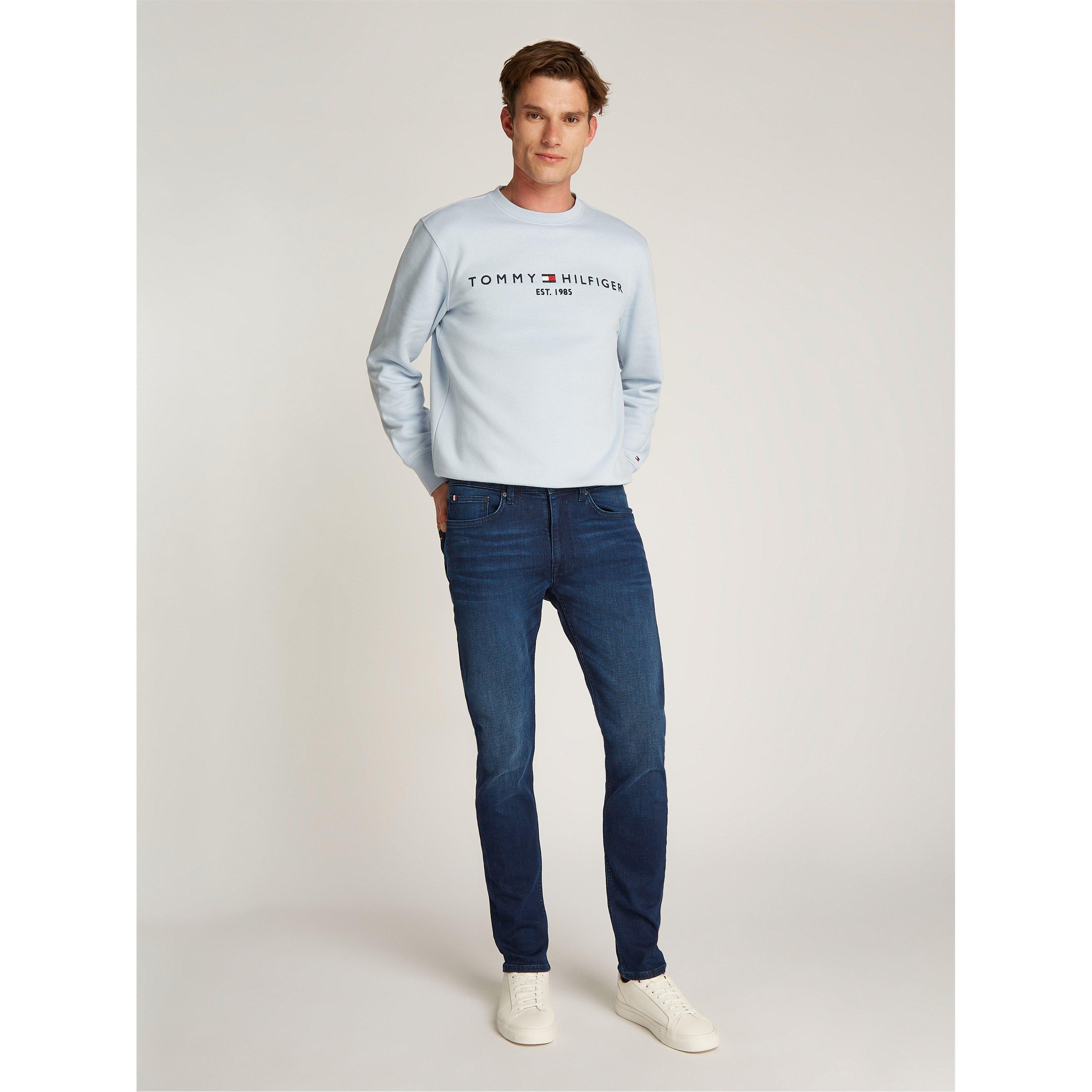 Deep Blue 1CV - Tommy Hilfiger - Bleecker TH Flex Slim Jeans - 7