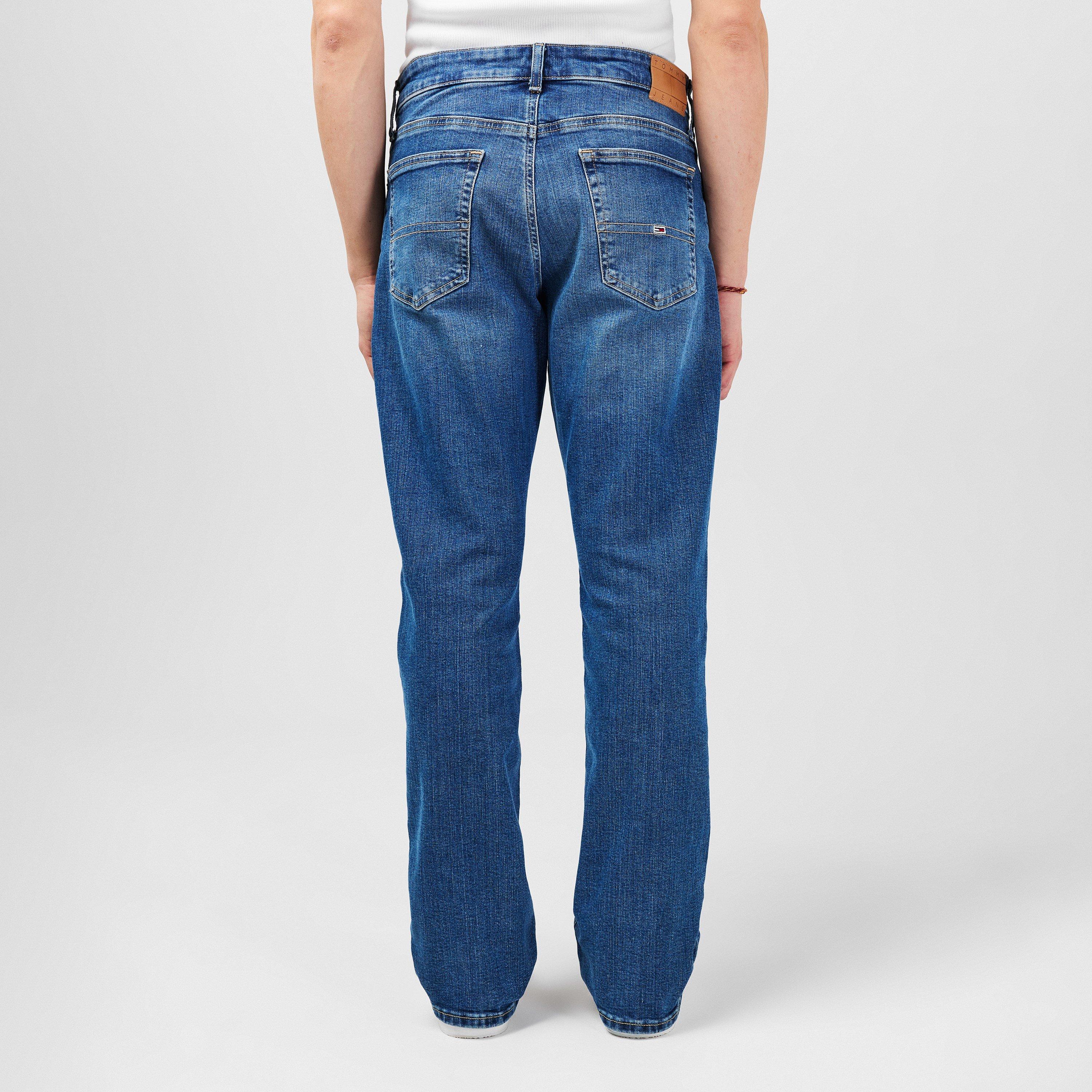 Denim Medium - Tommy Jeans - Men's Straight Leg Jeans - 4