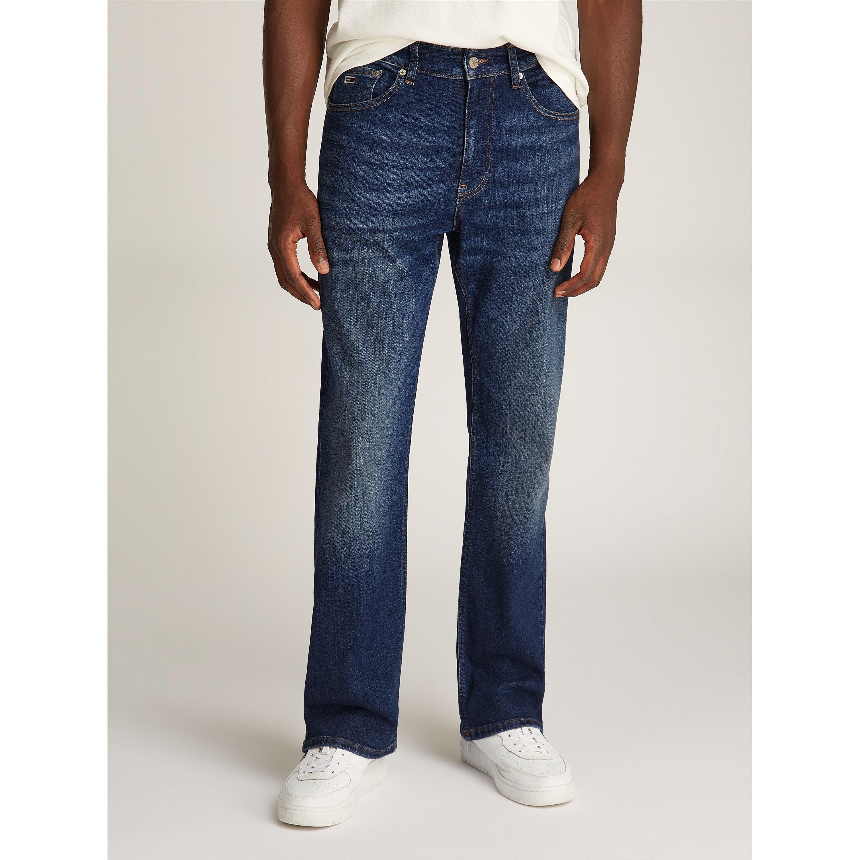 Denim scuro - Tommy Jeans - Men's Ryan Straight Leg Jeans - 3