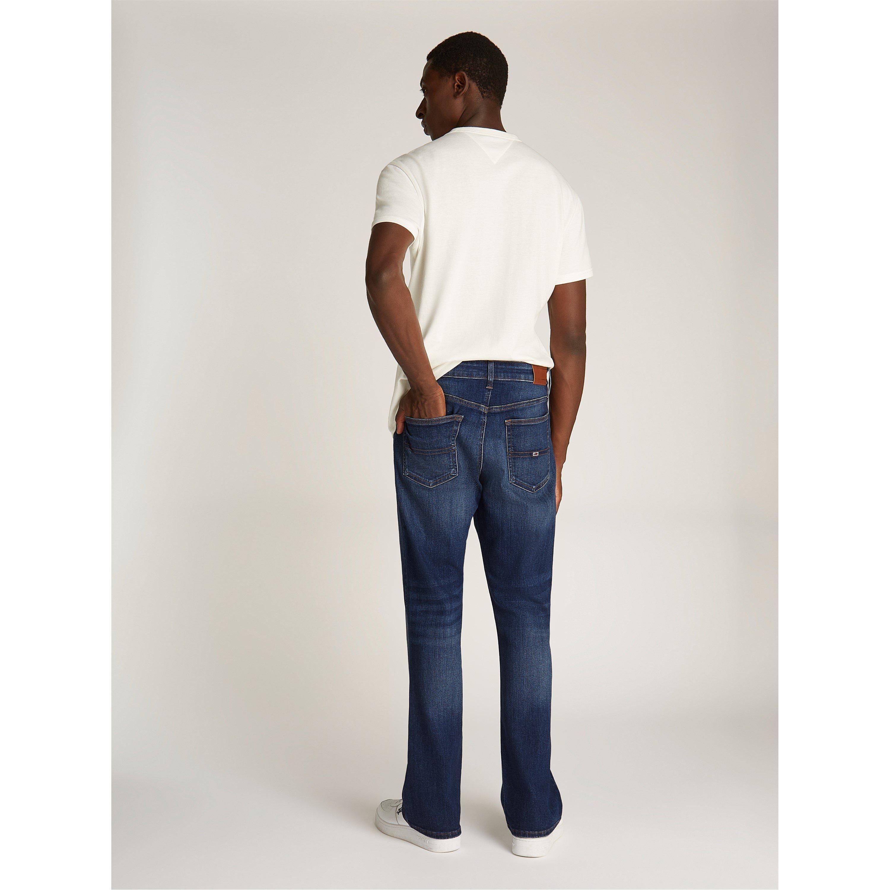 Denim scuro - Tommy Jeans - Men's Ryan Straight Leg Jeans - 4