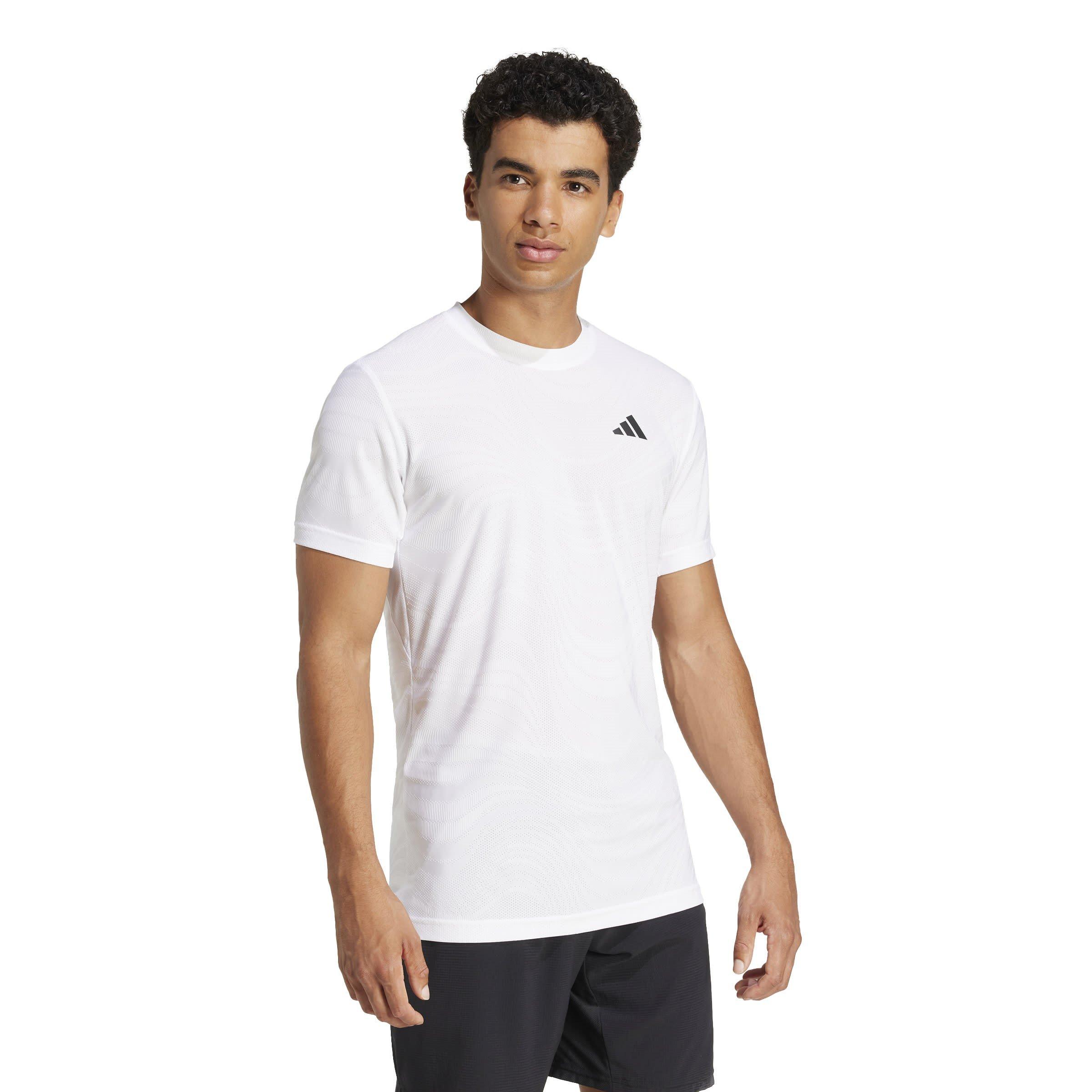 Branco - adidas - All-over Pro T-shirt Adults - 7
