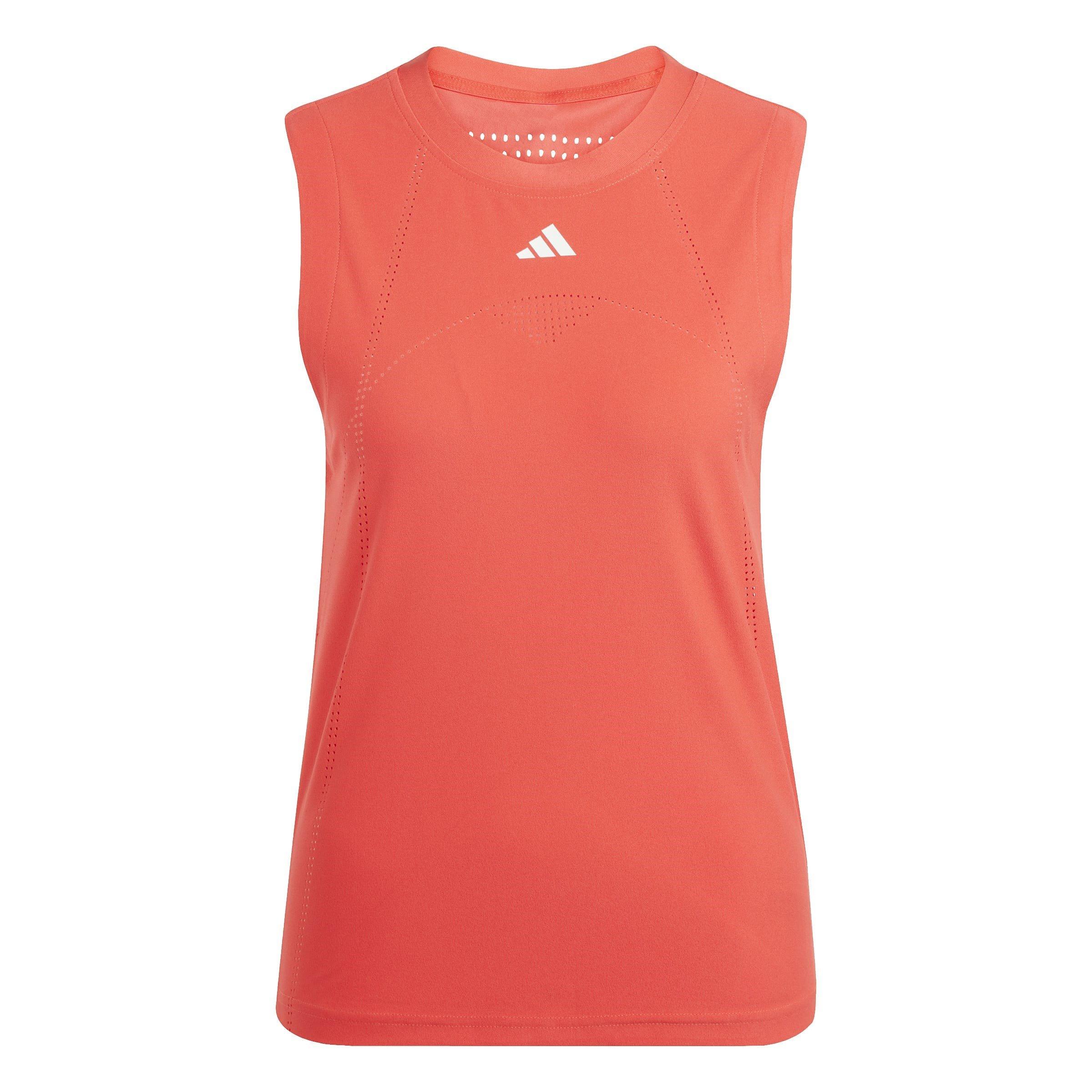 Red - adidas - Tennis Pro Climacool+ Match Tank Top - 1