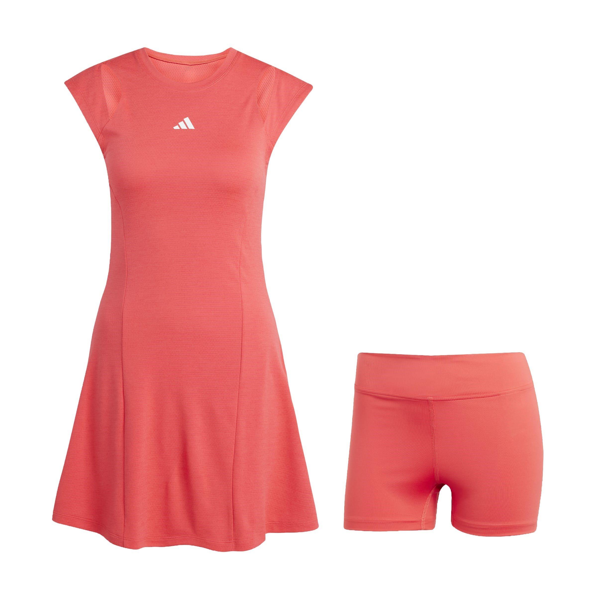 Red - adidas - Pro Tennis Dress Womens - 1