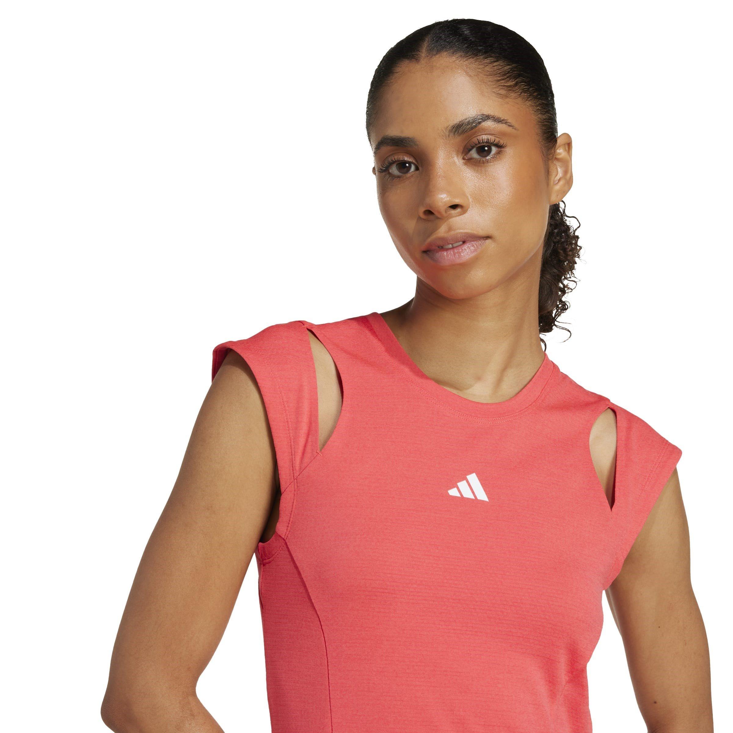 Rood - adidas - Pro Tennis Dress Womens - 5