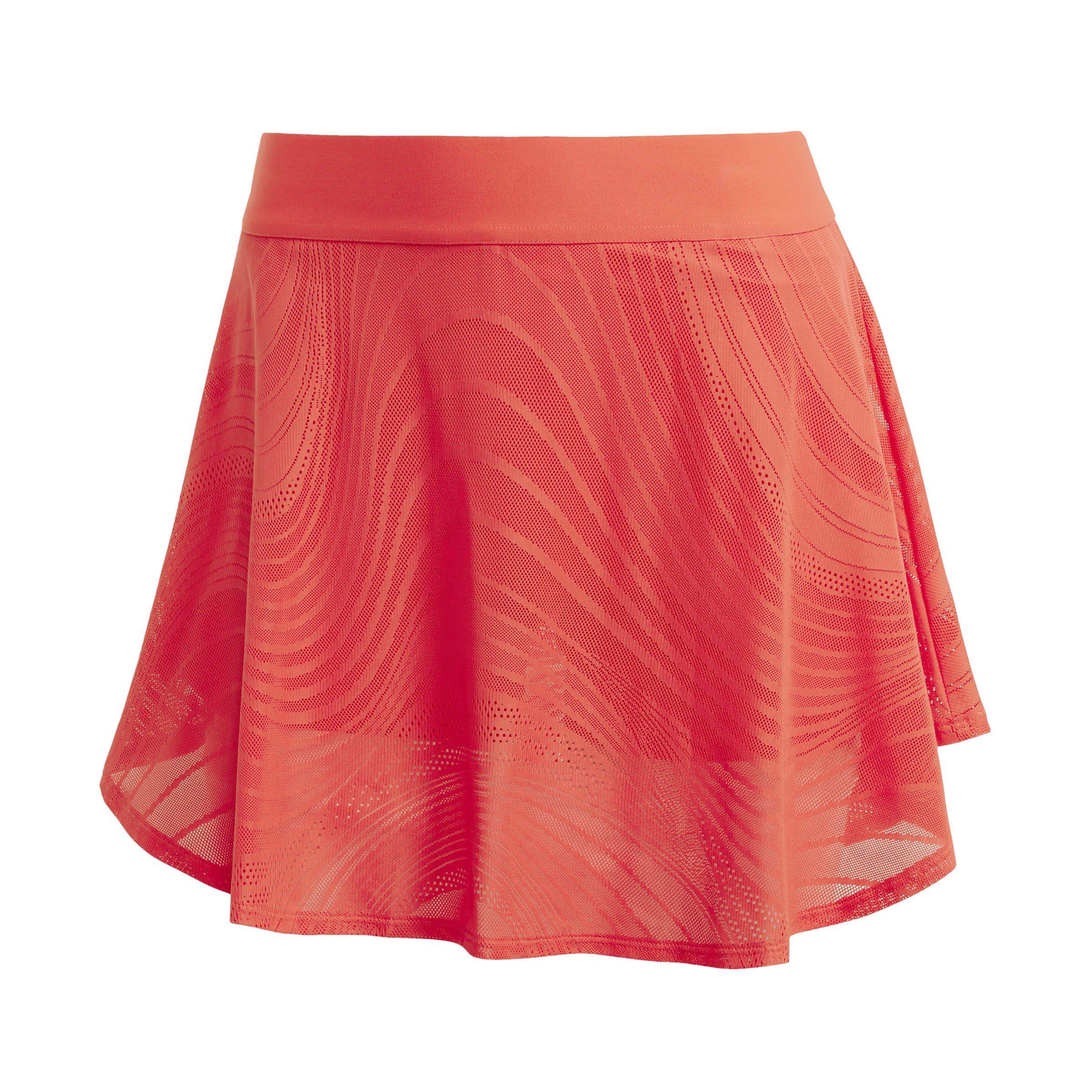 Red - adidas - Tennis Pro Climacool+ Print Skirt Womens - 1
