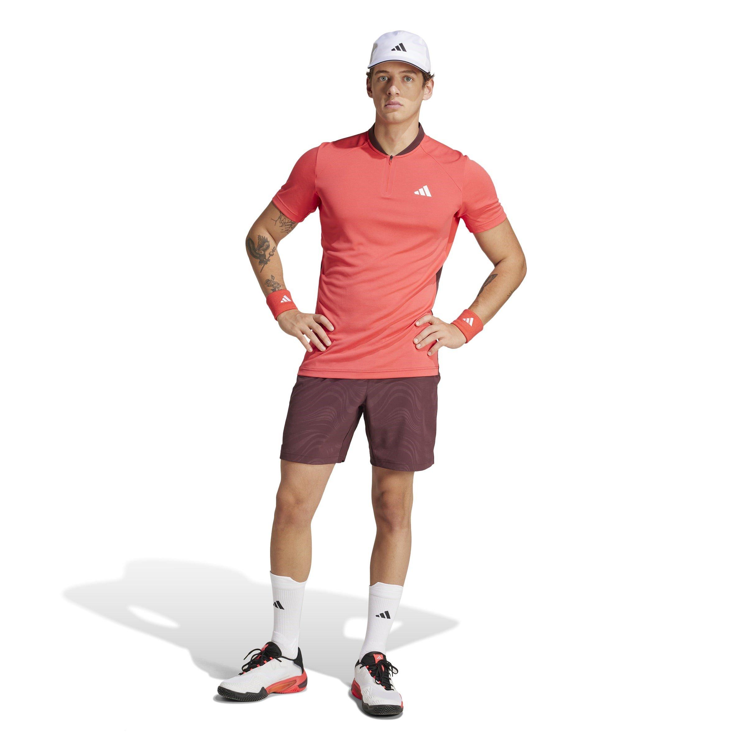 Rood - adidas - Tennis Pro Climacool 7-Inch Ergo Shorts - 7
