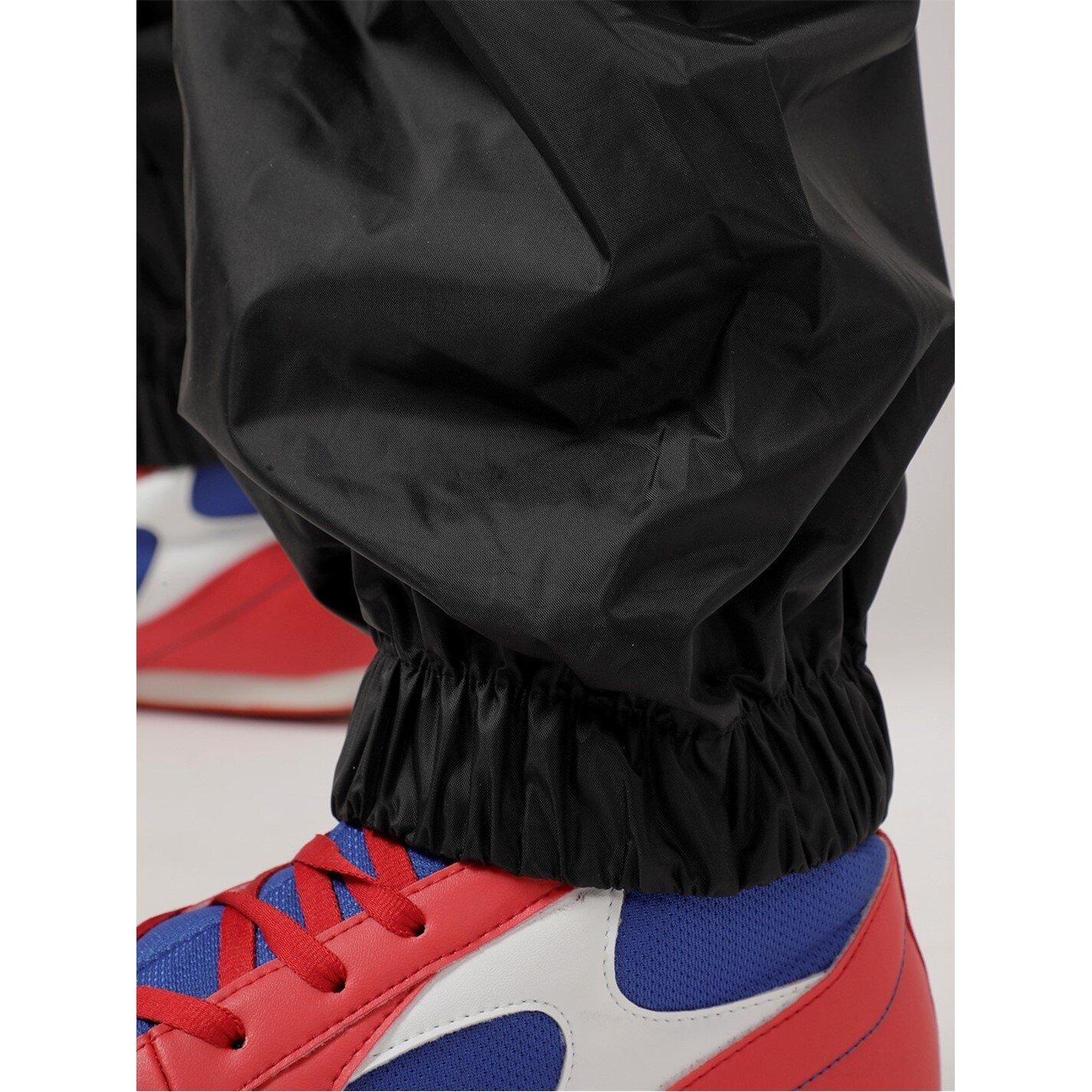 Zwart - Lonsdale - Sauna Suit Zip Senior - 10