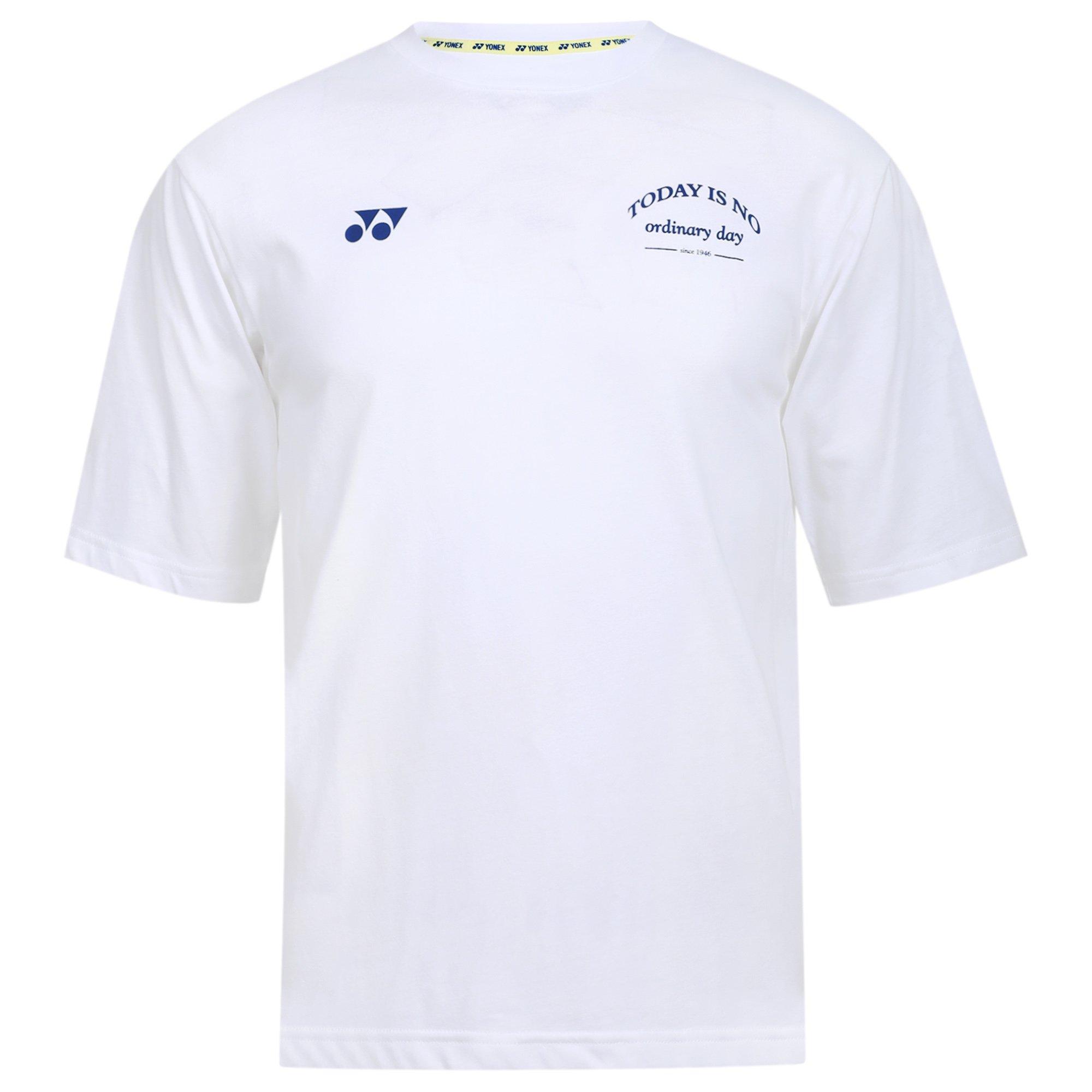 White - Yonex - R/N Short Sleeve T-Shirt Mens - 1