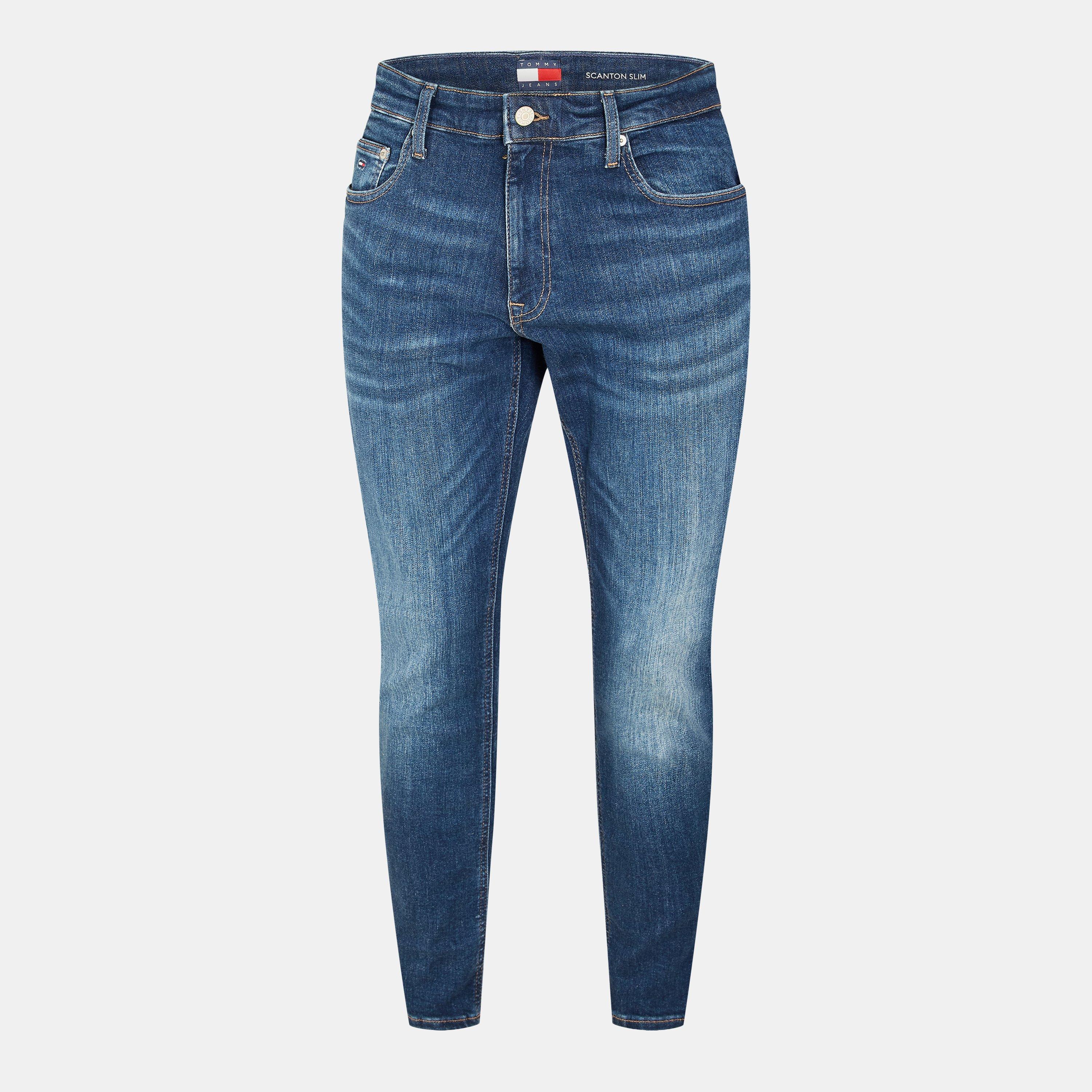 Tommy Jeans Men's Scanton Slim Fit Jeans - Denim Dark - 34W S