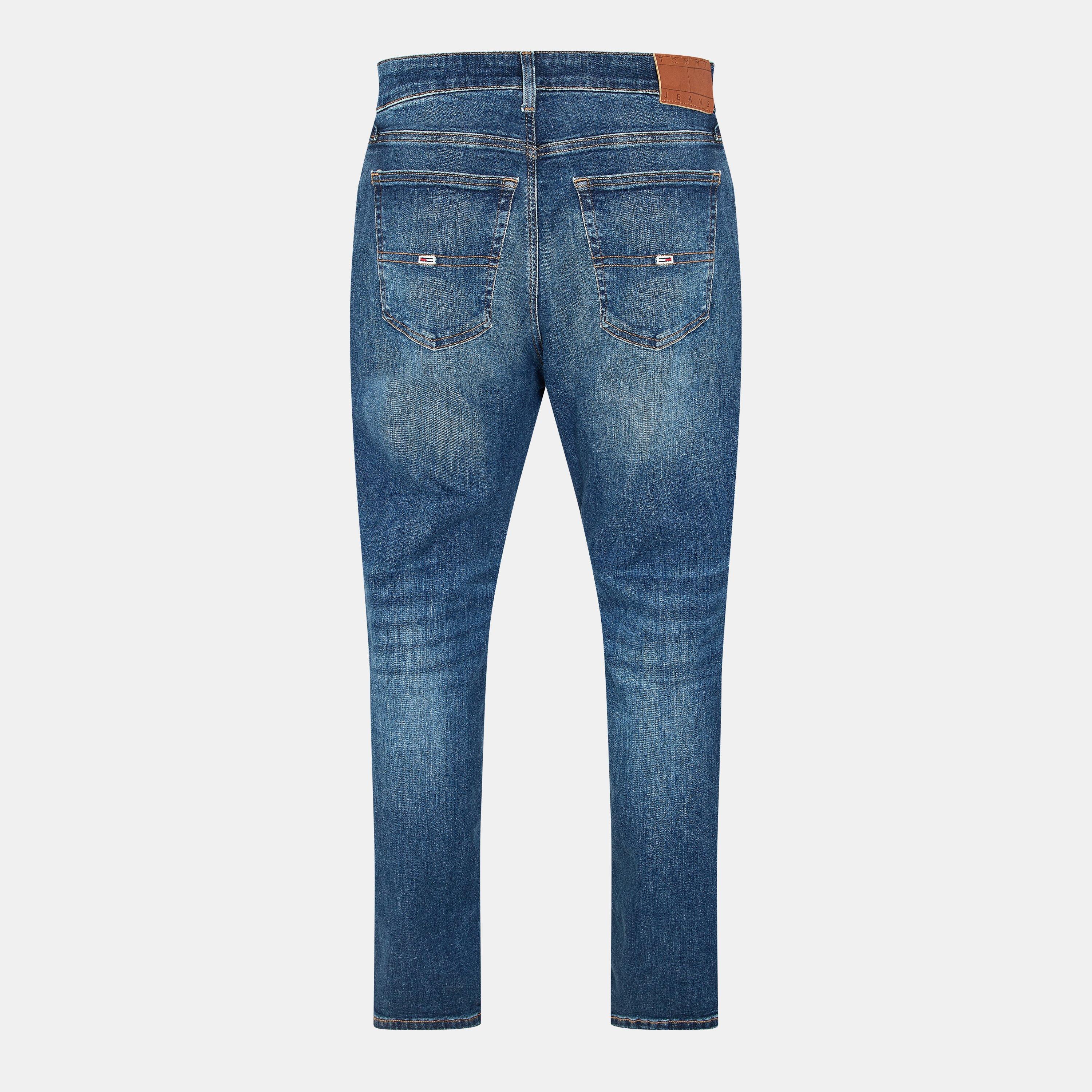 Denim escuro - Tommy Jeans - Men's Ryan Straight Leg Jeans - 2