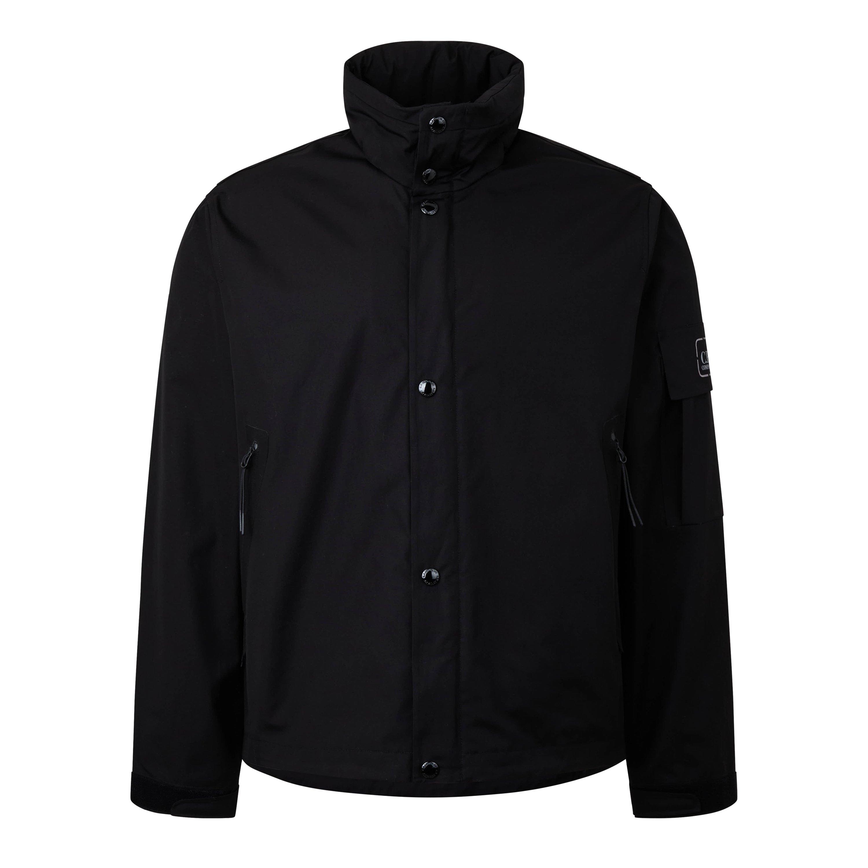 Black 999 - CP Company Metropolis - Men's Metropolis Waterproof Field Jacket - 1