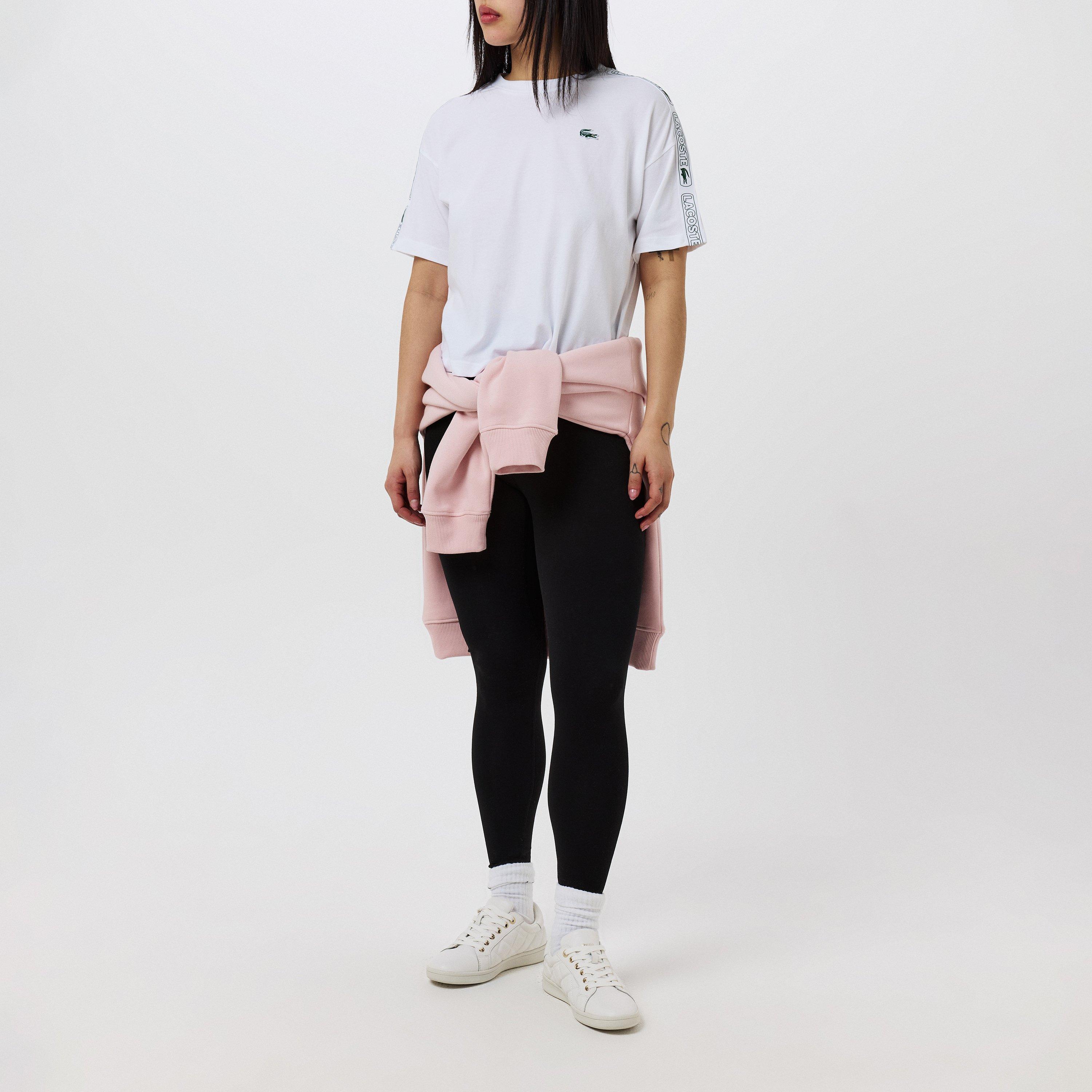 White - Lacoste - Tape T-Shirt - 6