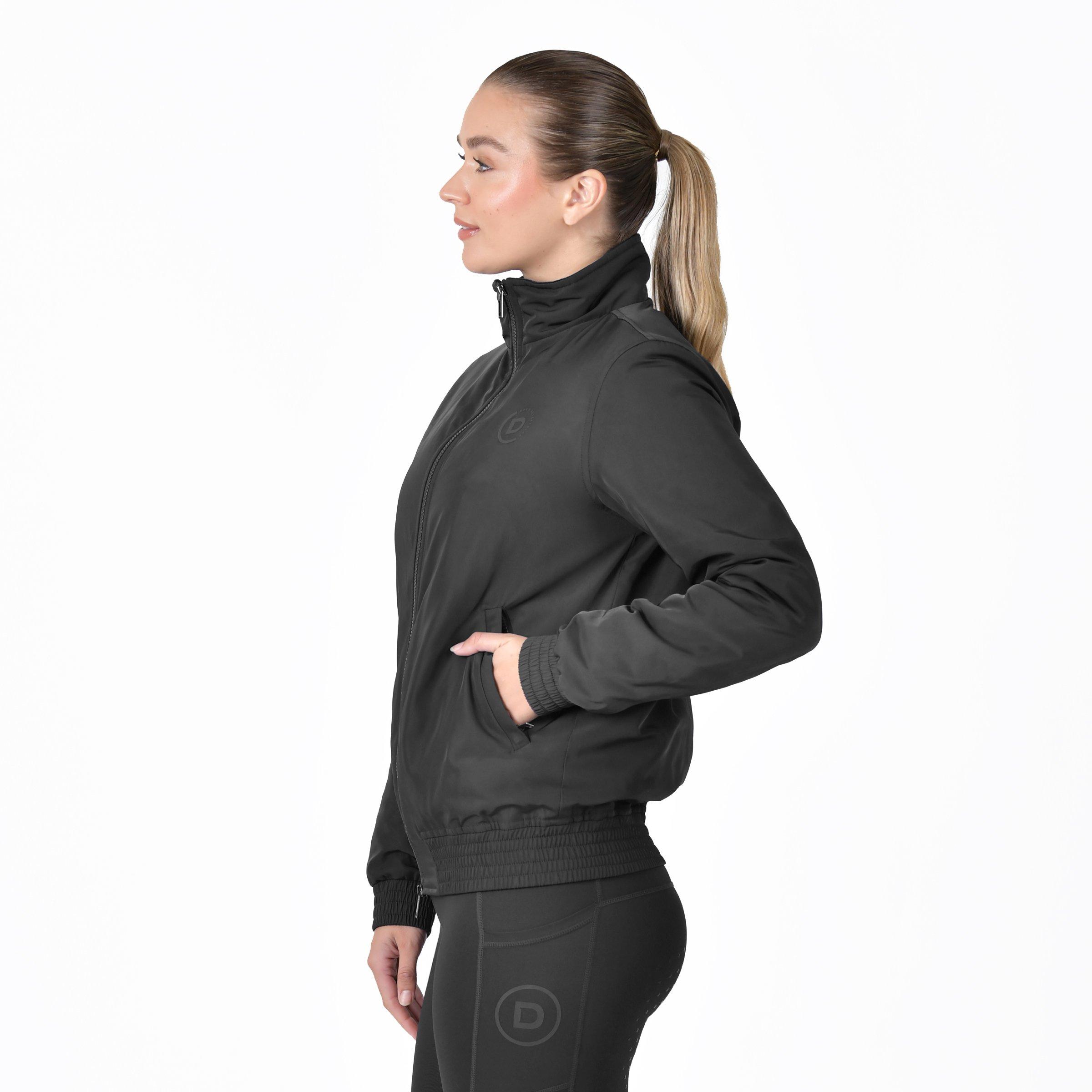 Schwarz - Dublin - Waterproof Windproof Long Sleeve Equestrian Jacket - 3