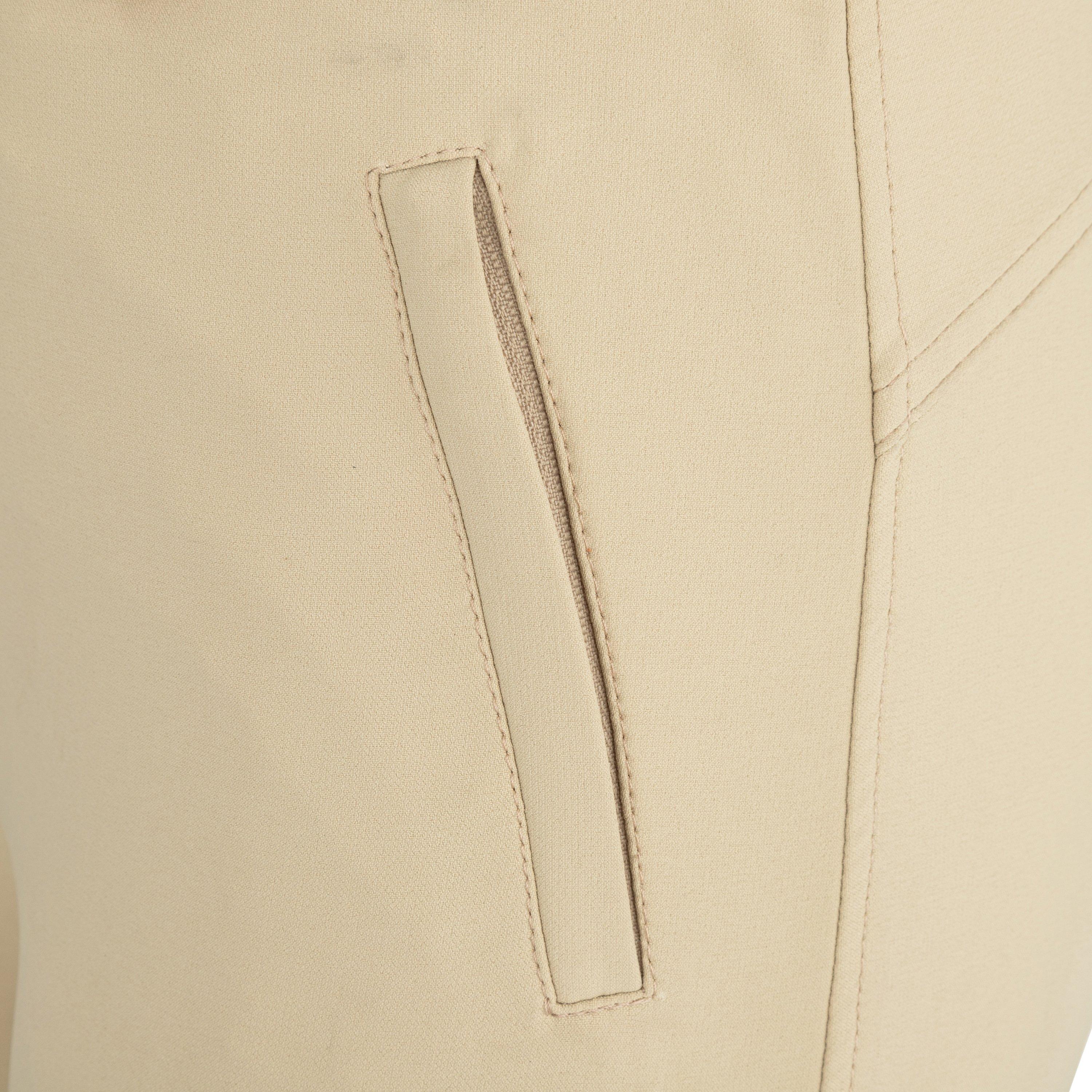 Beige - Requisite - Competition Silicon Knee-Patch Breeches - 4